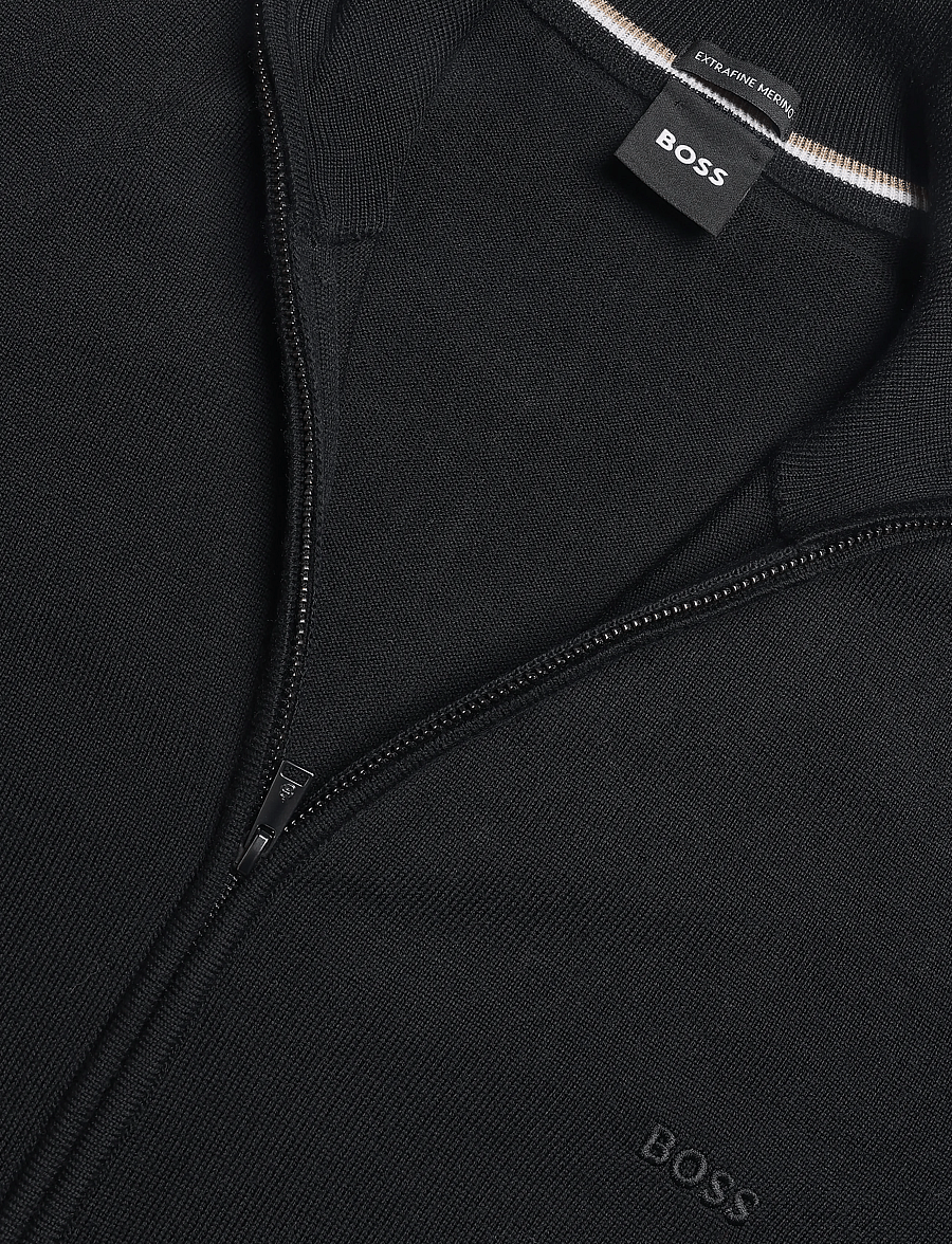 BOSS - H-Balonso-L - full zip tröjor - black - 2