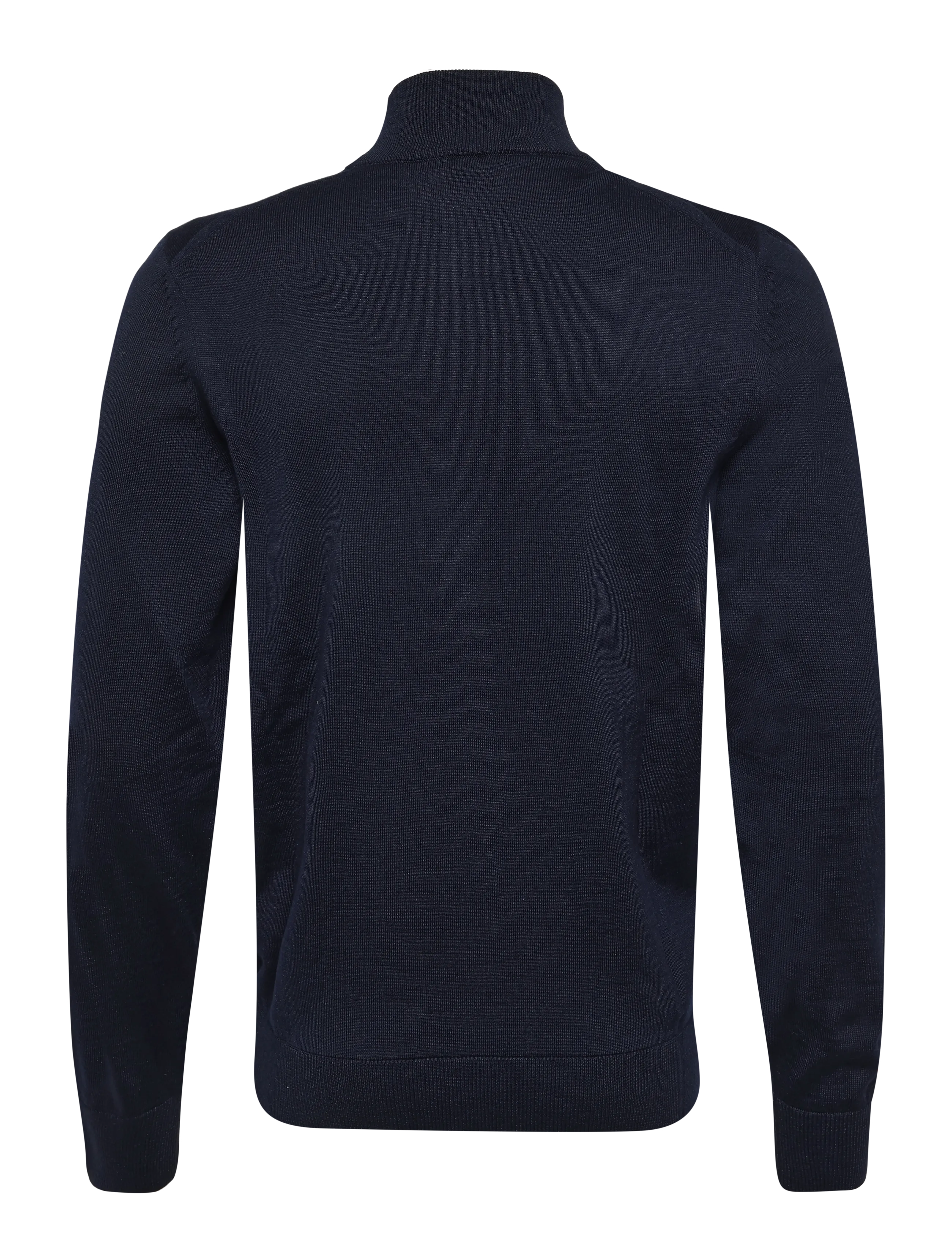 BOSS - H-Balonso-L - pullover mit durchgehendem reißverschluss - dark blue - 1