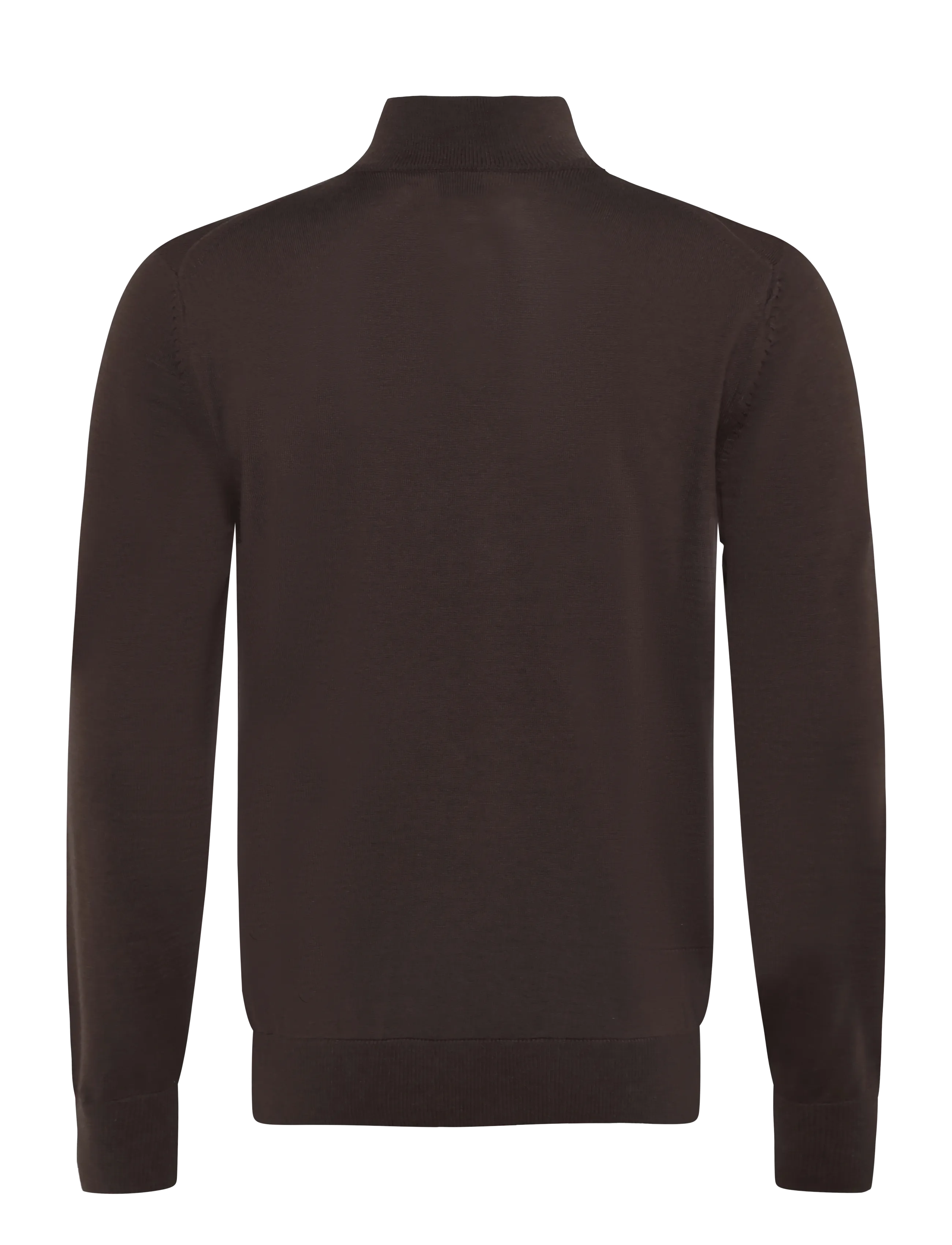 BOSS - H-Balonso-L - lukuga džemprid - dark brown - 1