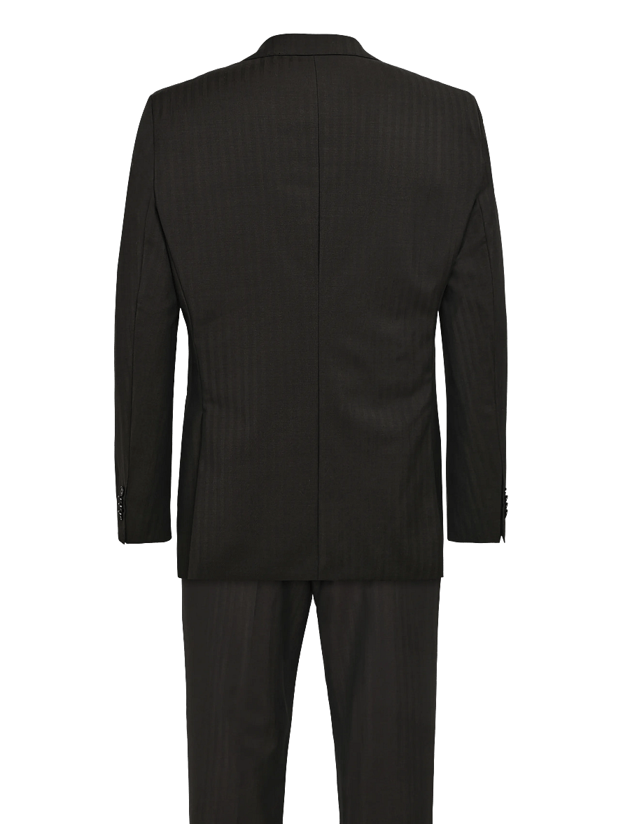 BOSS - H-Jeckson-2Pcs-263 - jakkesæt - dark brown - 1