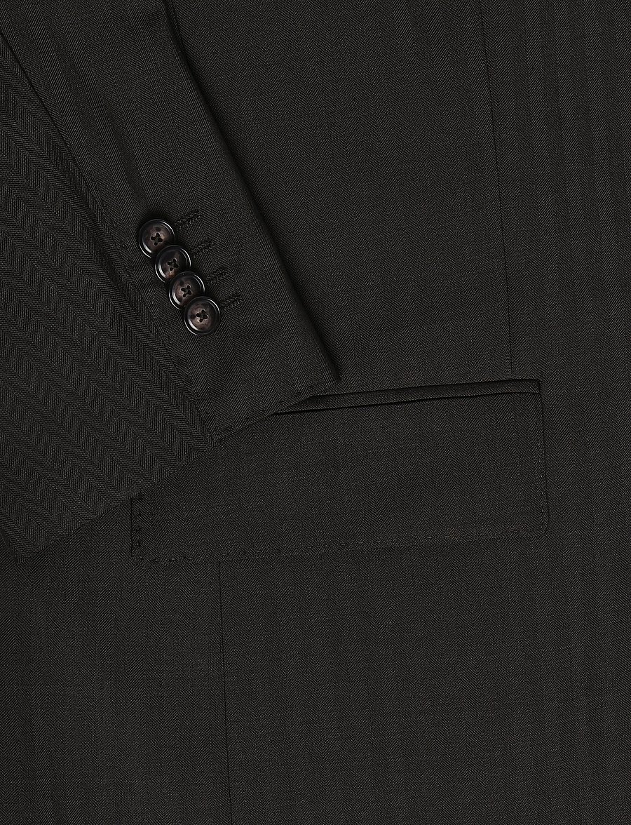 BOSS - H-Jeckson-2Pcs-263 - jakkesæt - dark brown - 5