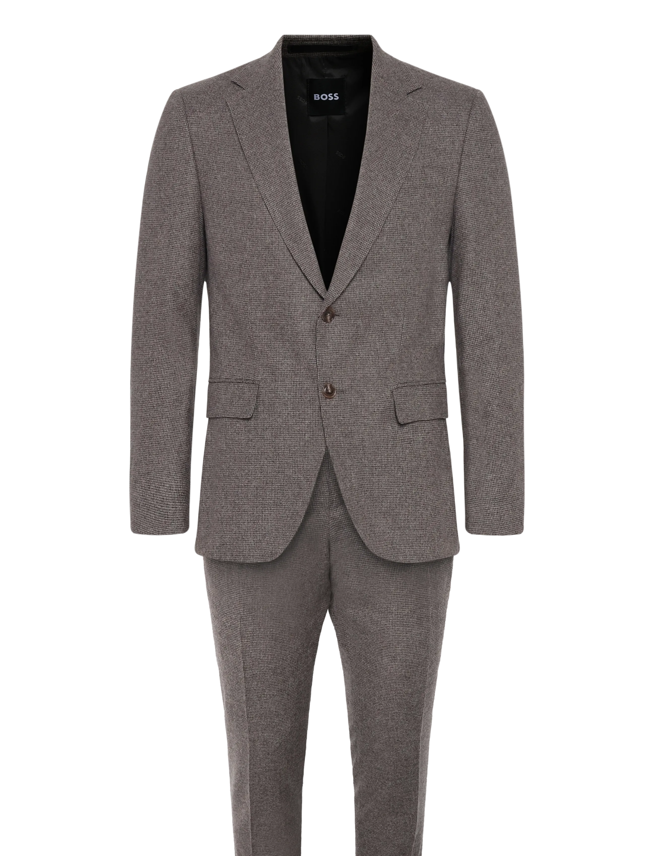 BOSS H-Huge-2Pcs-263 - Tøj - DARK BROWN / brown
