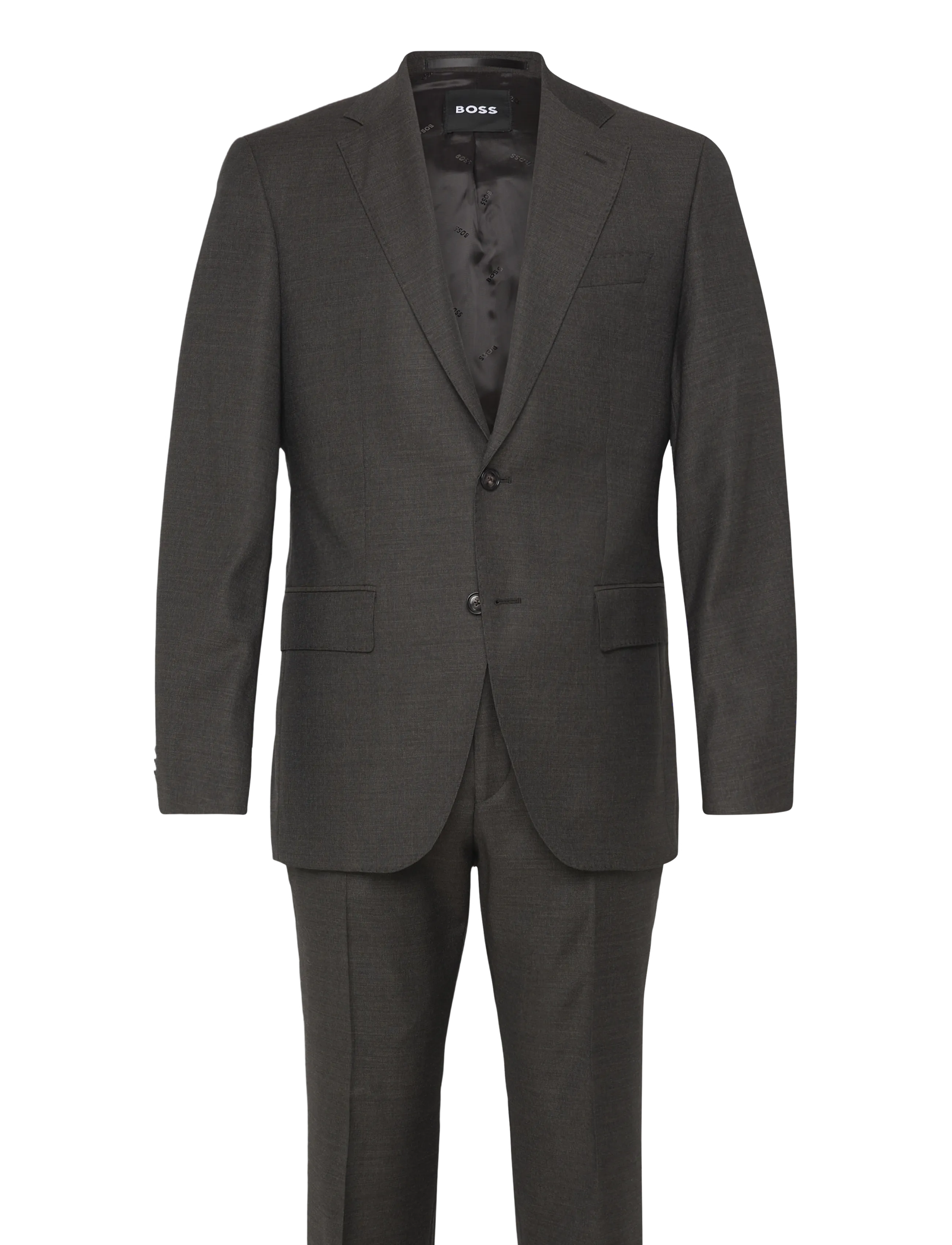 BOSS - H-Jeckson-2Pcs-263 - kostymer - medium brown - 0