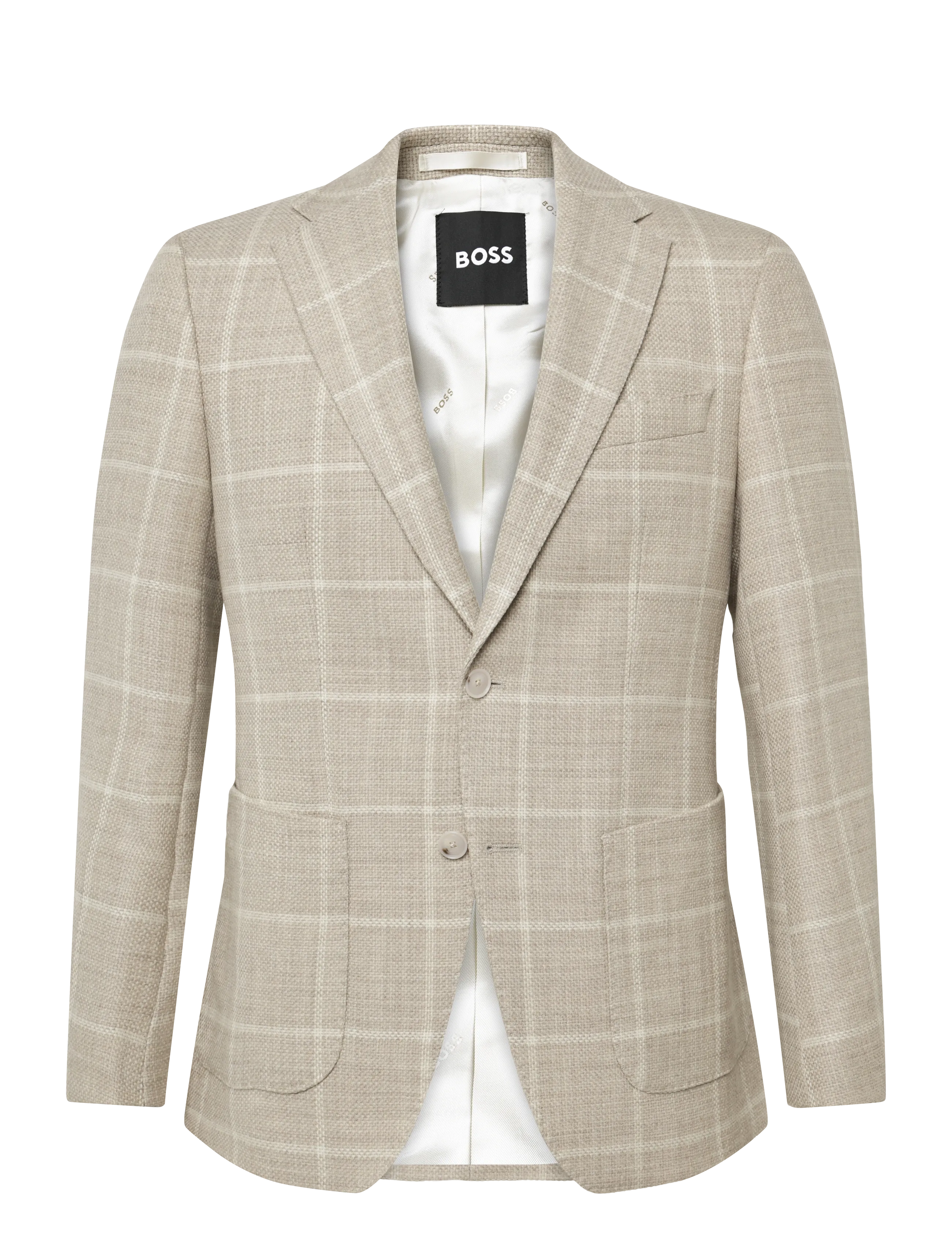 BOSS H-Hutson-2PP-263 - Blazers - OPEN BROWN / beige