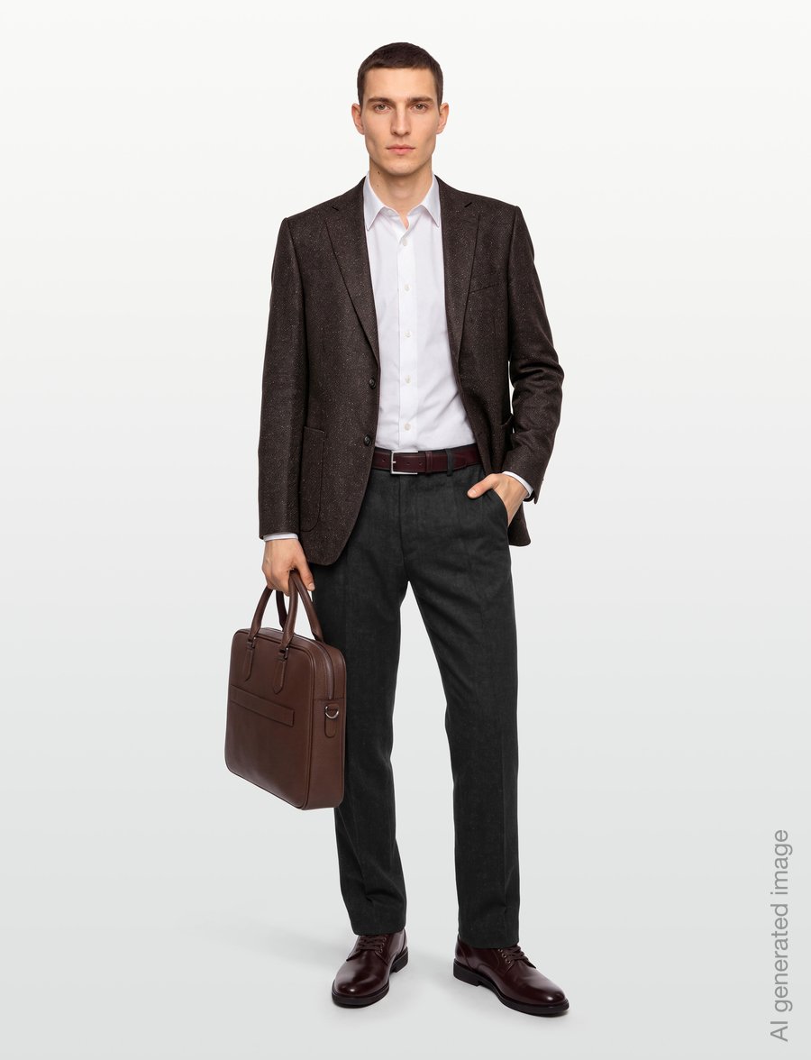 BOSS - H-Janson-263 - einreiher - dark brown - 0