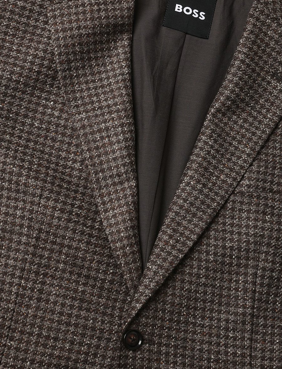 BOSS - H-Janson-263 - enkeltradede blazere - medium brown - 2