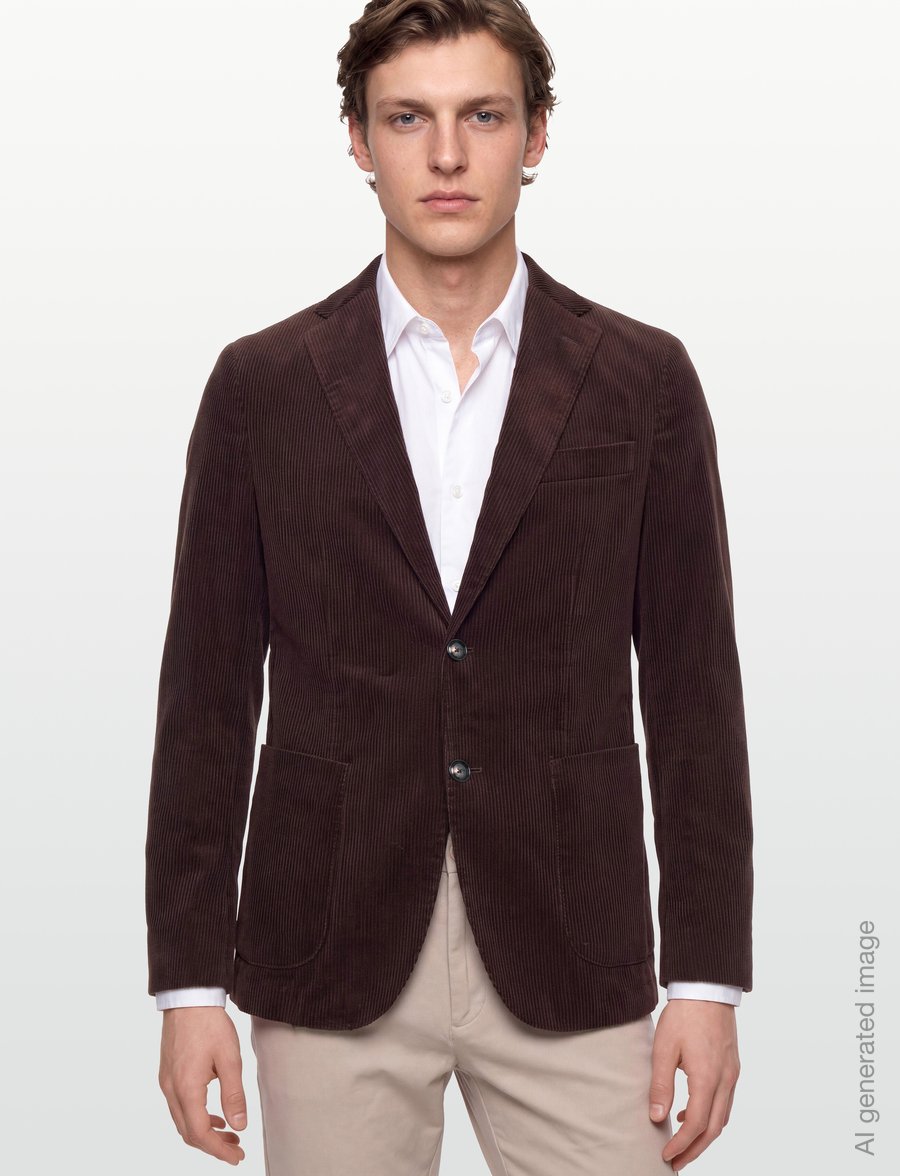 BOSS - C-Hanry-263 - einreiher - dark brown - 3