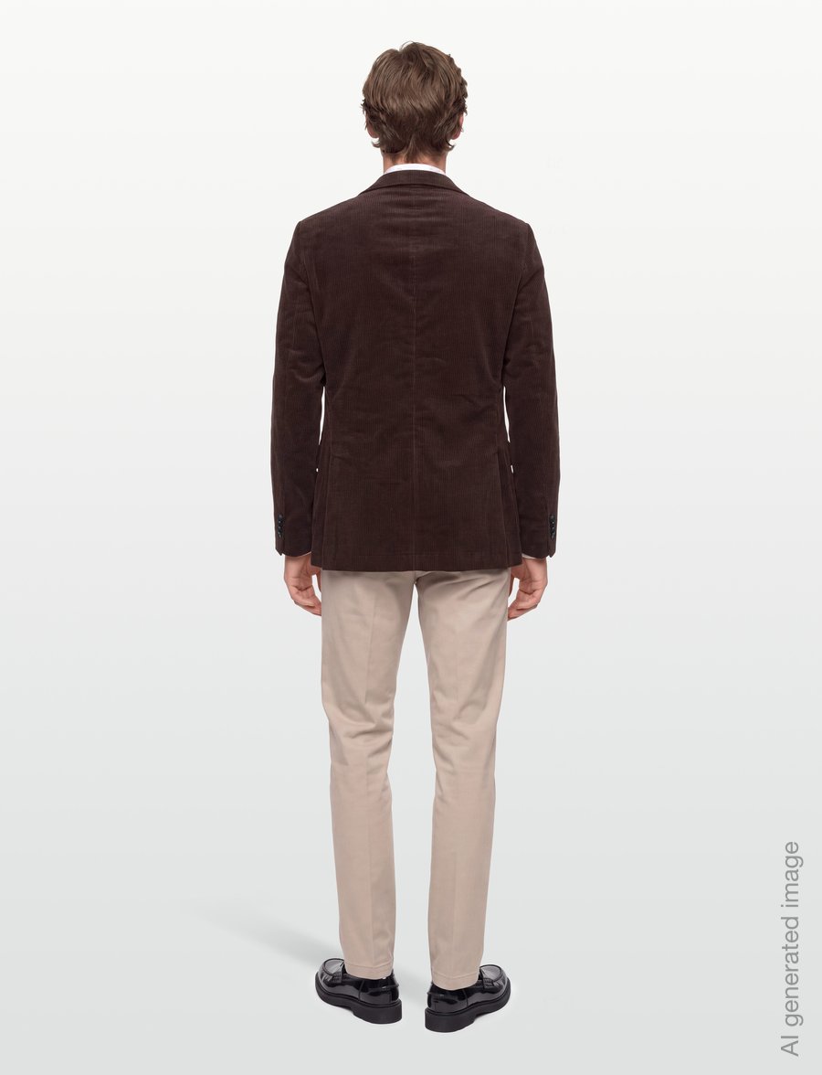 BOSS - C-Hanry-263 - einreiher - dark brown - 4
