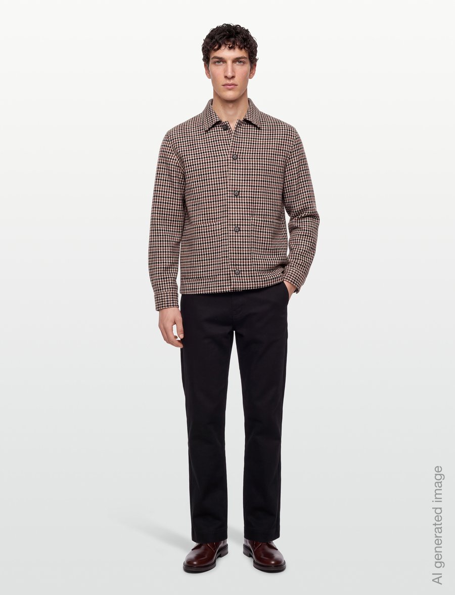 BOSS - C-Carper-OS-2pp-264 - wolljacken - open brown - 0
