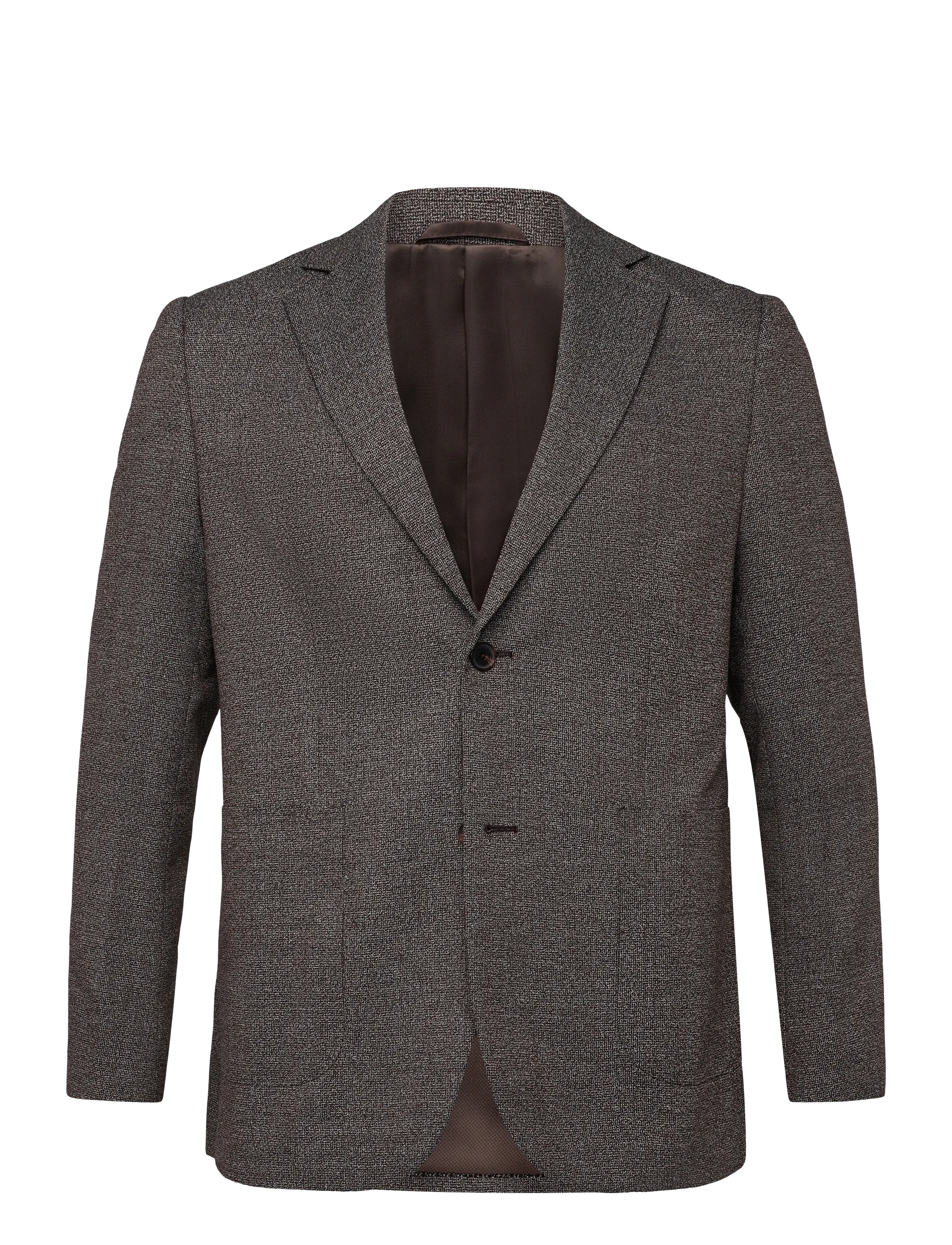 BOSS H-Hutson-Bib-Fl-264 - Anzüge & Sakkos - DARK BROWN / brown
