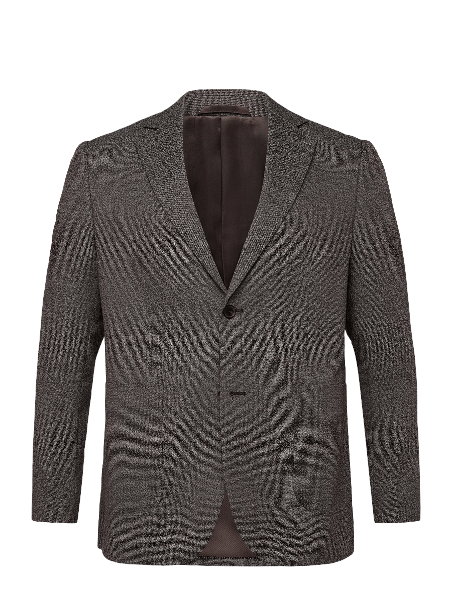 BOSS - H-Hutson-Bib-Fl-264 - Üherealised pintsakud - dark brown - 0