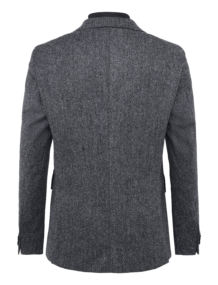 BOSS - H-Hutson-Bib-Fl-264 - einreiher - medium grey - 1