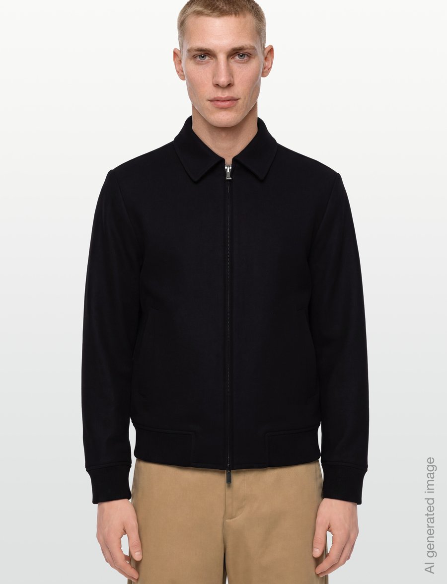 BOSS - P-Hanry-BMB-WG-264 - wolljacken - dark blue - 3