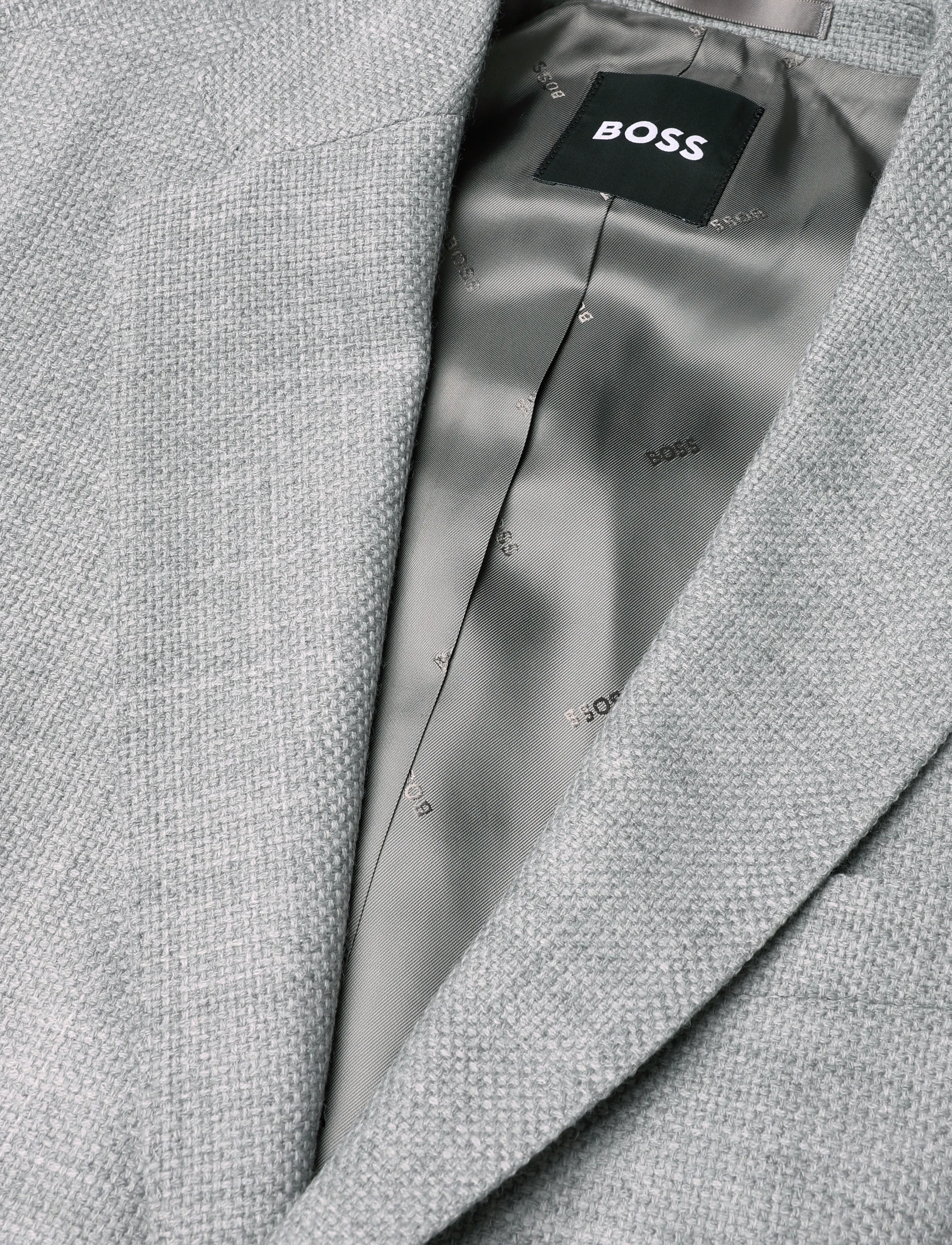 BOSS - H-Hutson-2PP-263 - Üherealised pintsakud - silver - 2
