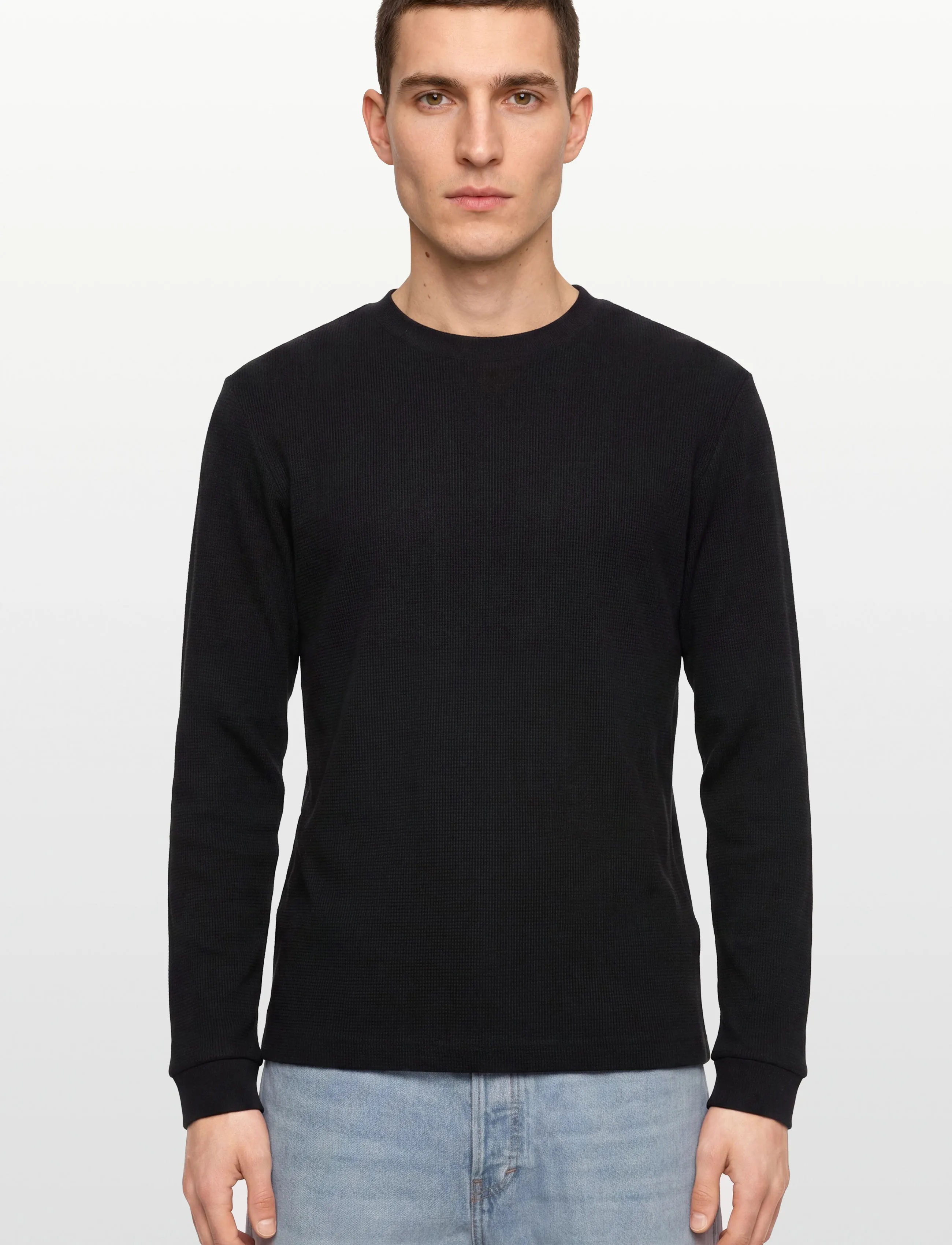 BOSS - Talley 01_TI - basic adījumi - black - 3