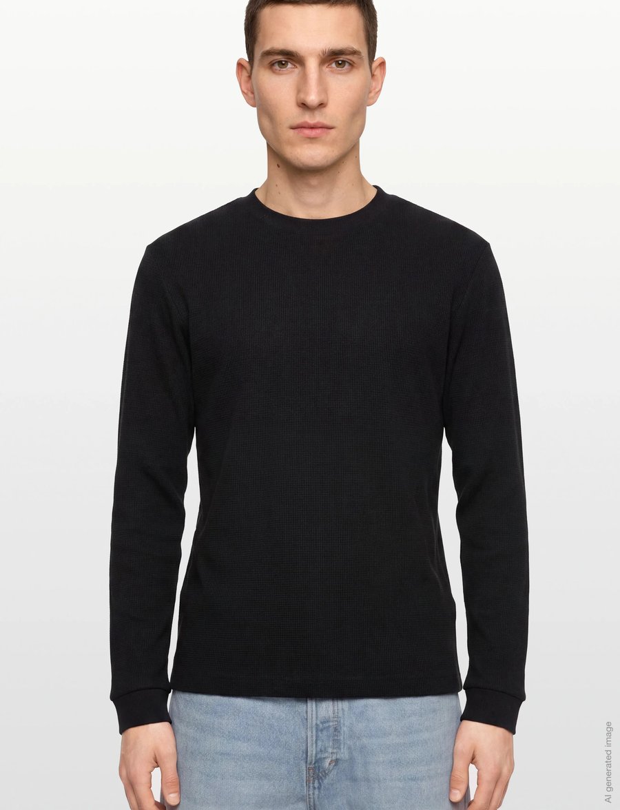 BOSS - Talley 01_TI - rund hals - black - 3