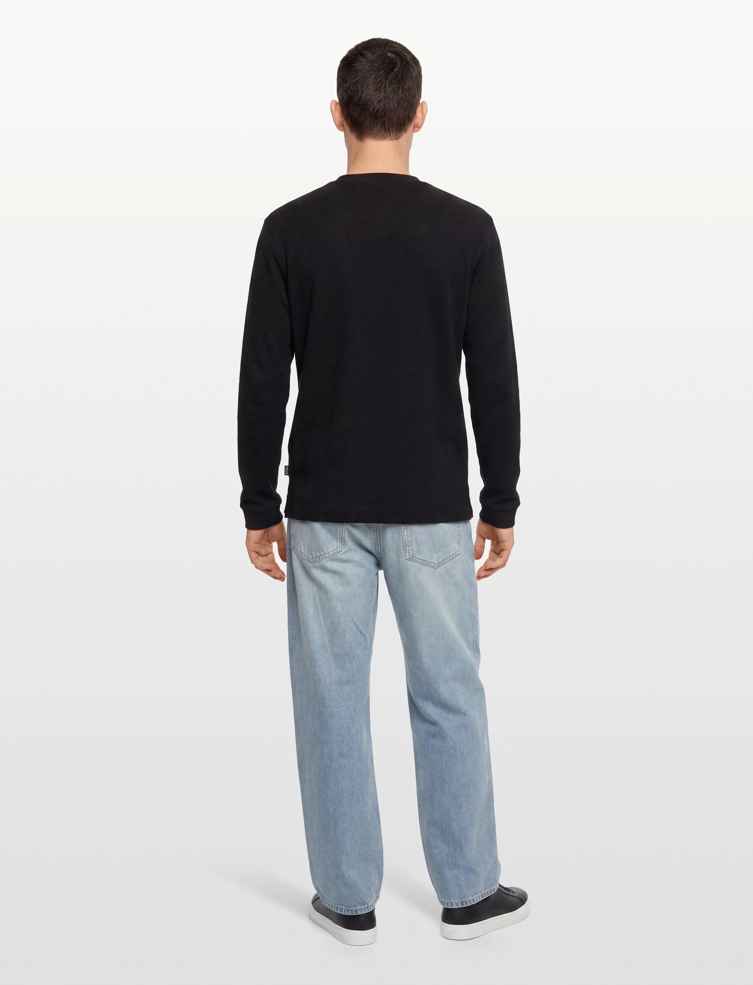 BOSS - Talley 01_TI - basic adījumi - black - 4