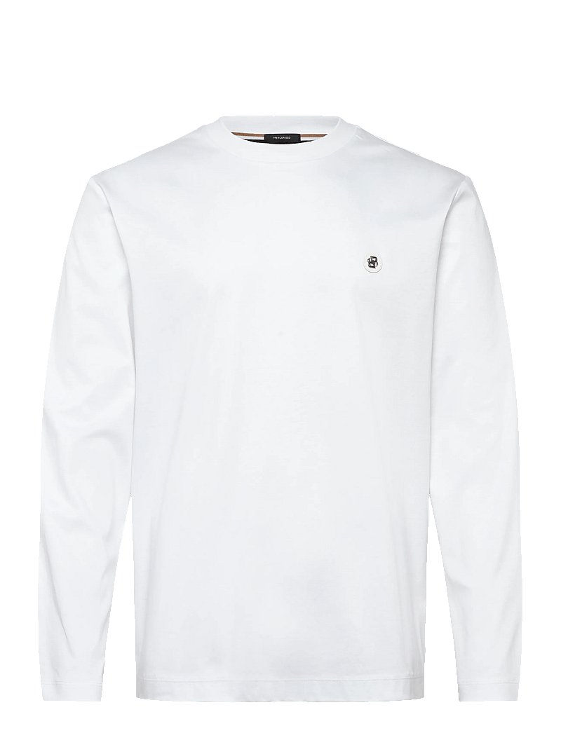 BOSS - Townley 01_TI - langærmede t-shirts - white - 0