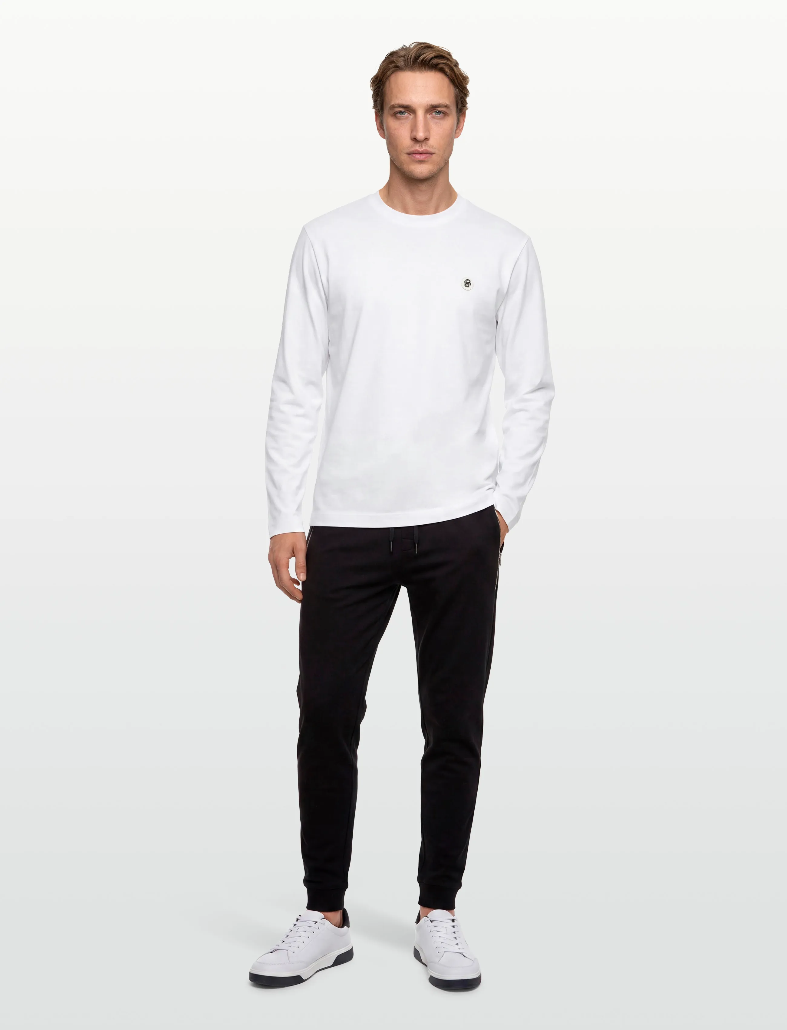 BOSS Townley 01_TI - Nach Stil kaufen - WHITE / white