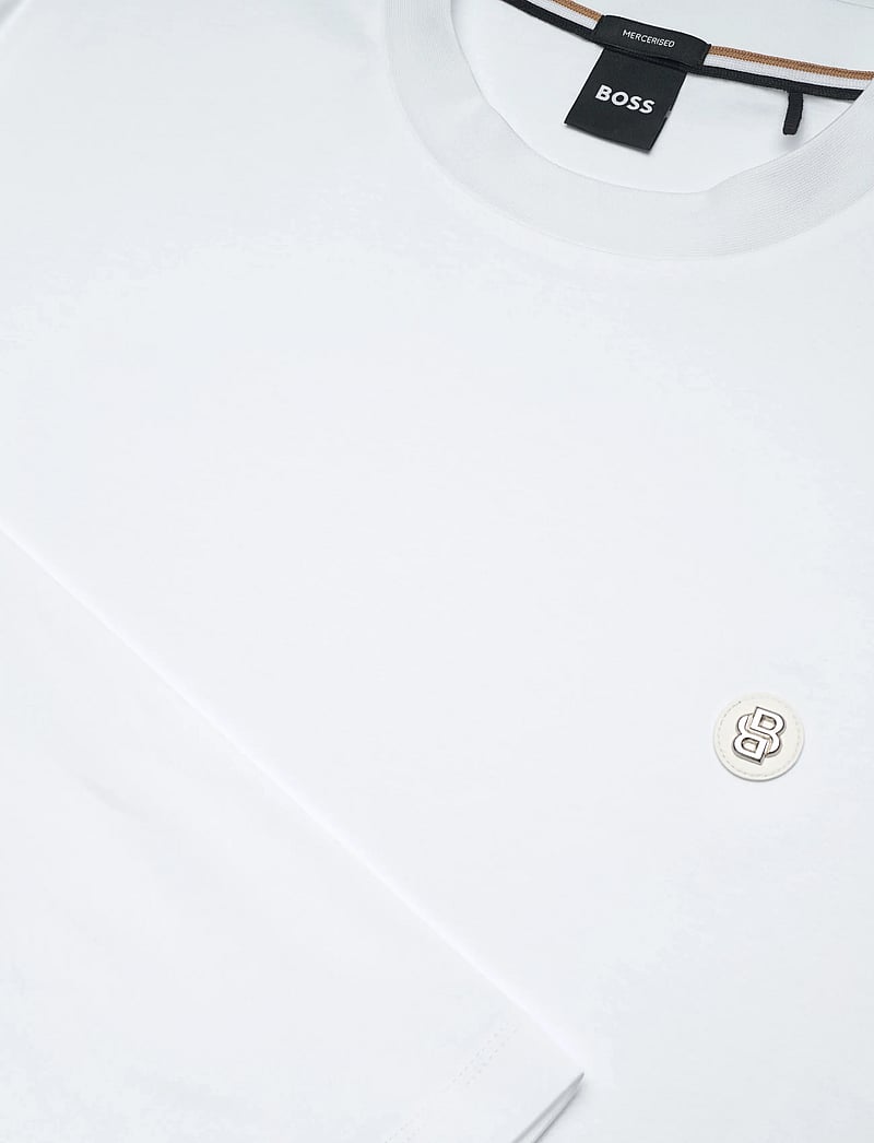 BOSS - Townley 01_TI - langærmede t-shirts - white - 2