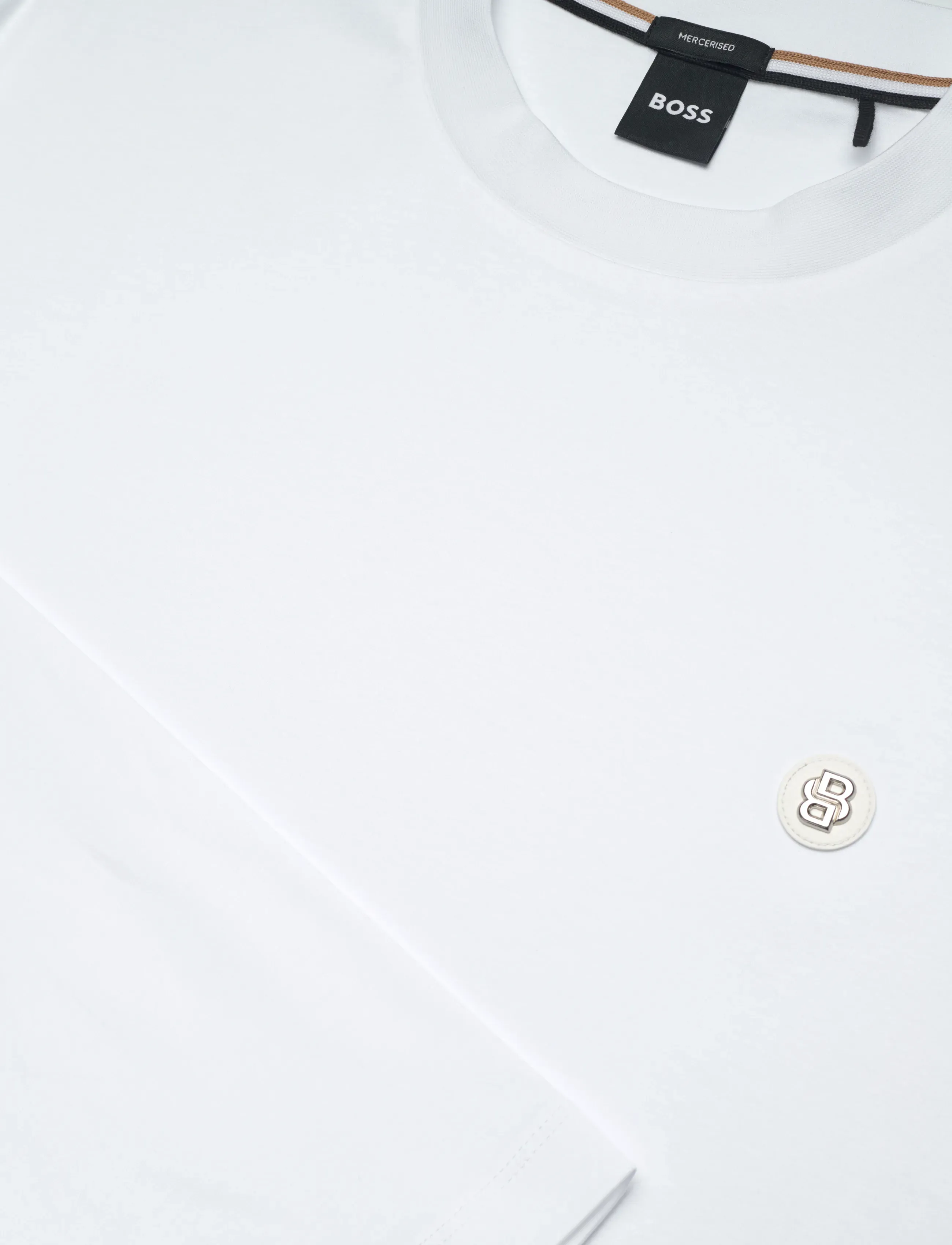 BOSS - Townley 01_TI - langærmede t-shirts - white - 2