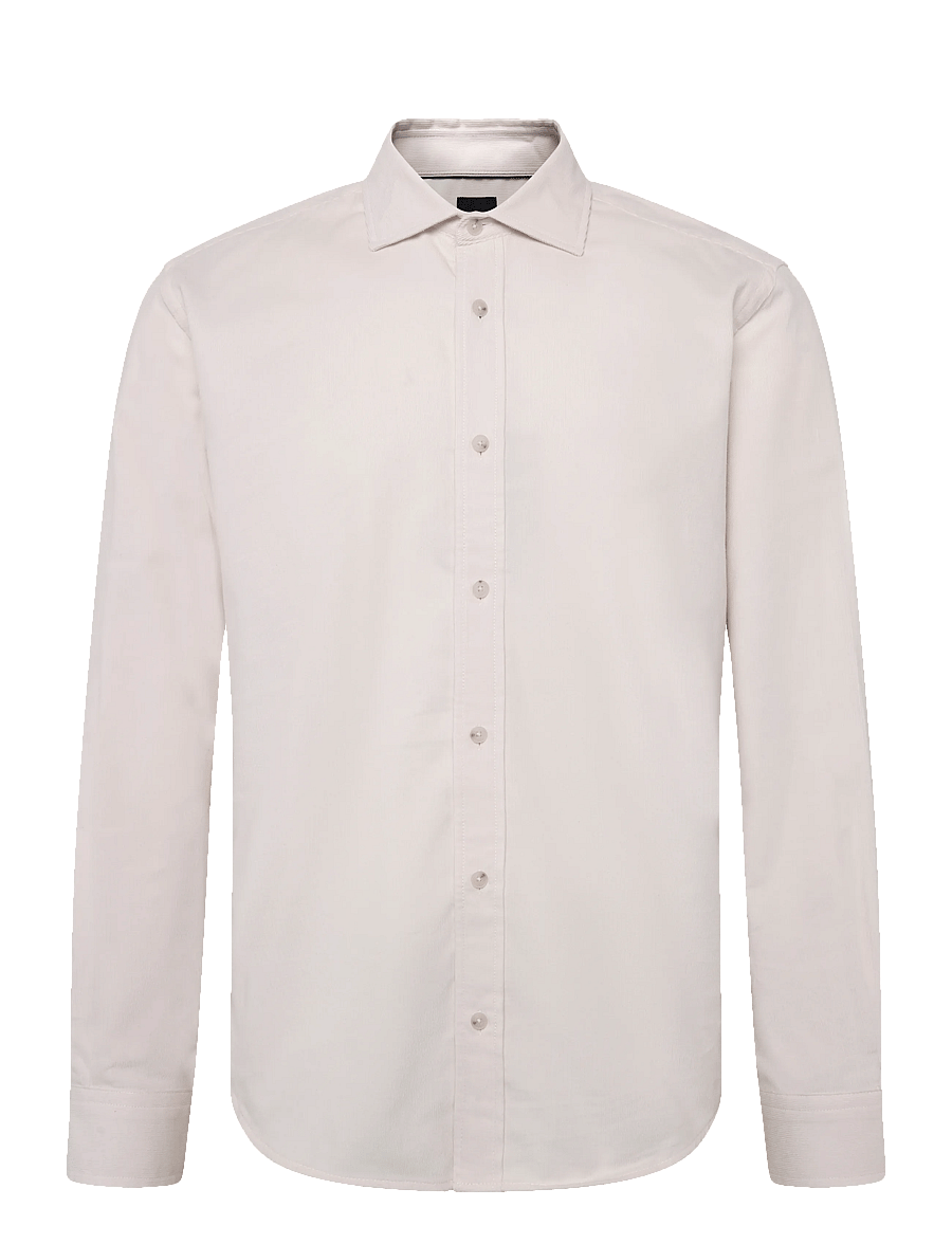 BOSS - H-LIAM-SP-C1-264 - cordhemden - open white - 0