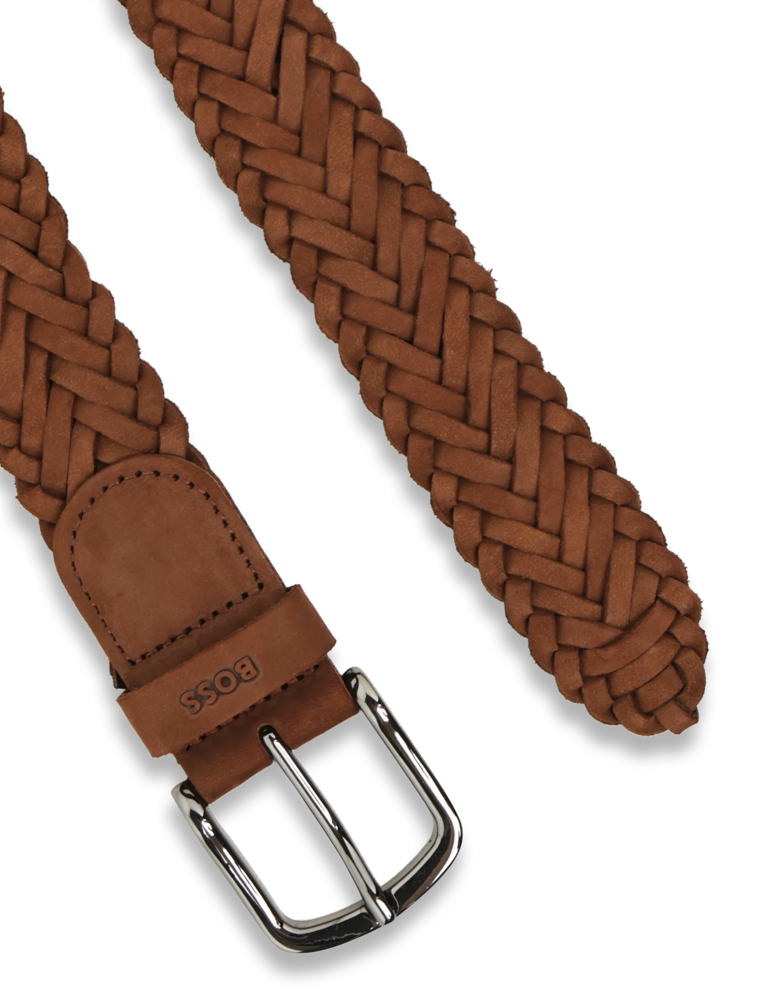BOSS - Sash-NbW1_Sz35 - flettede bælter - medium brown - 1