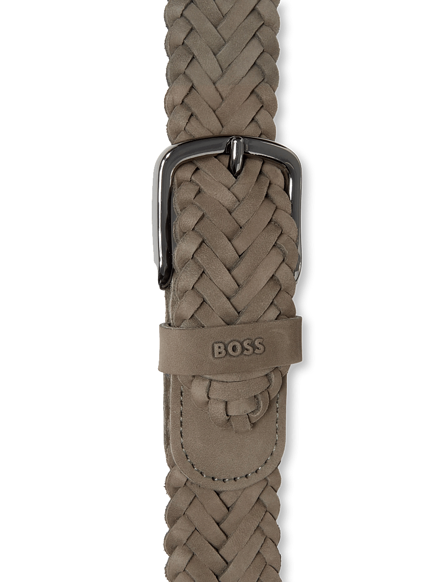 BOSS - Sash-NbW1_Sz35 - geflochtene gürtel - open green - 2