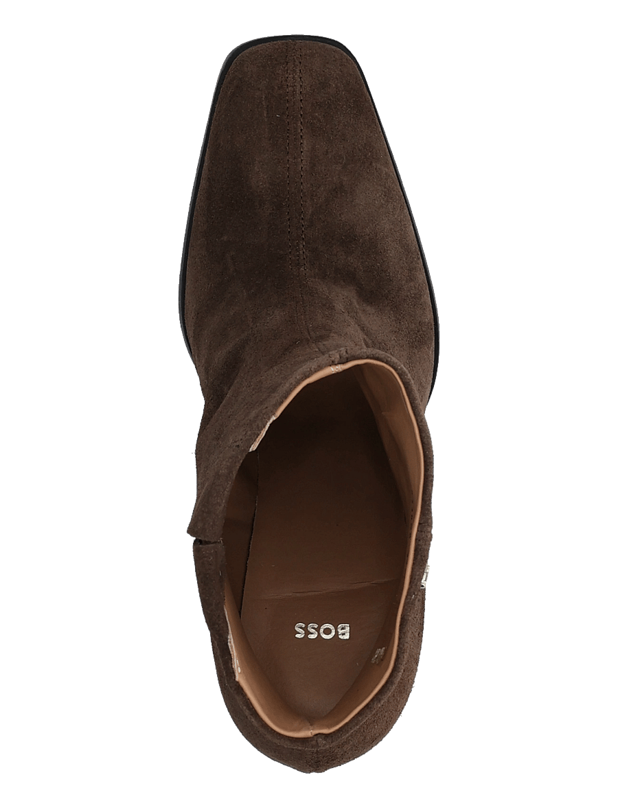 BOSS - Anyah_Bootie80_SD - stiefeletten mit absatz - dark brown - 3