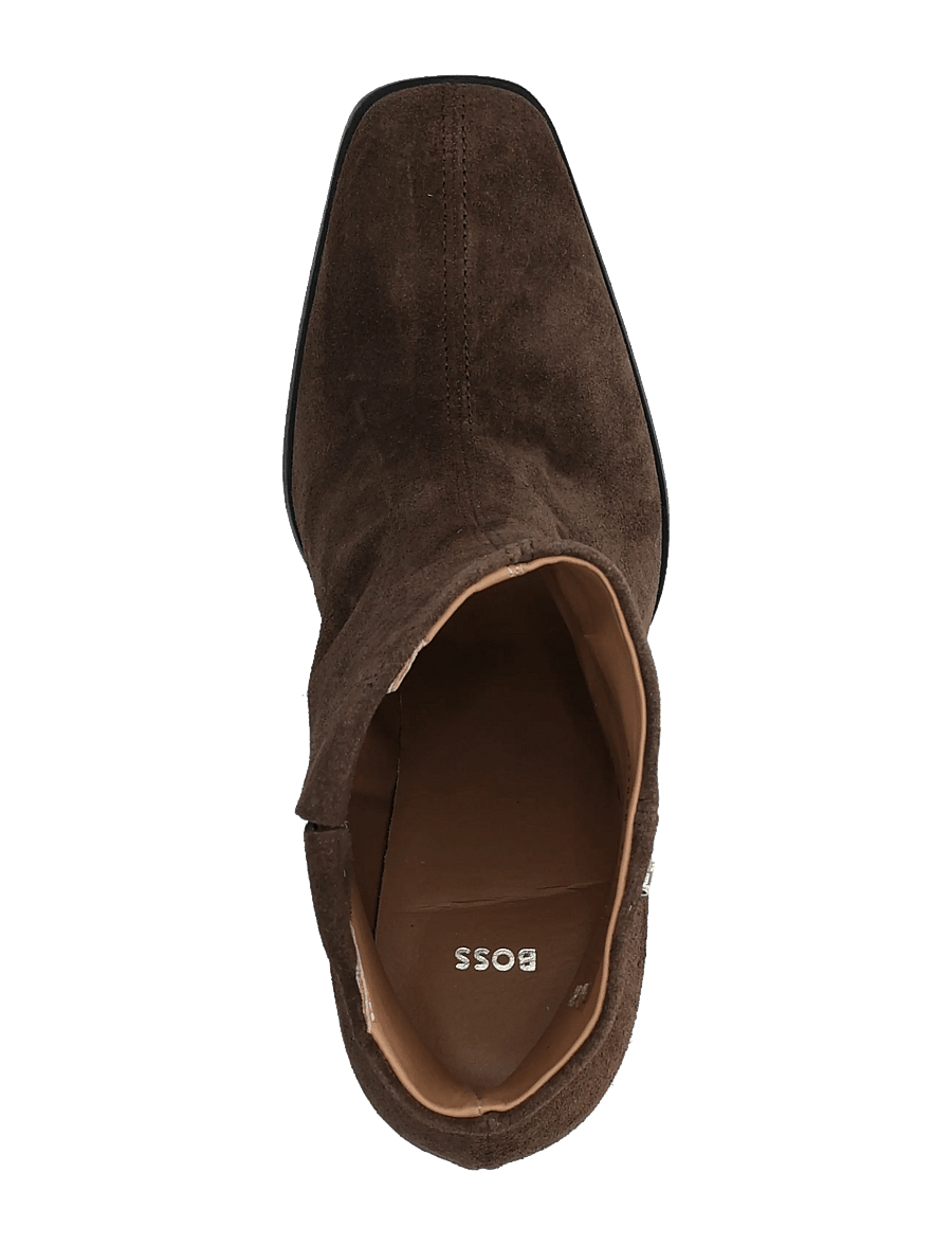 BOSS - Anyah_Bootie80_SD - stiefeletten mit absatz - dark brown - 3