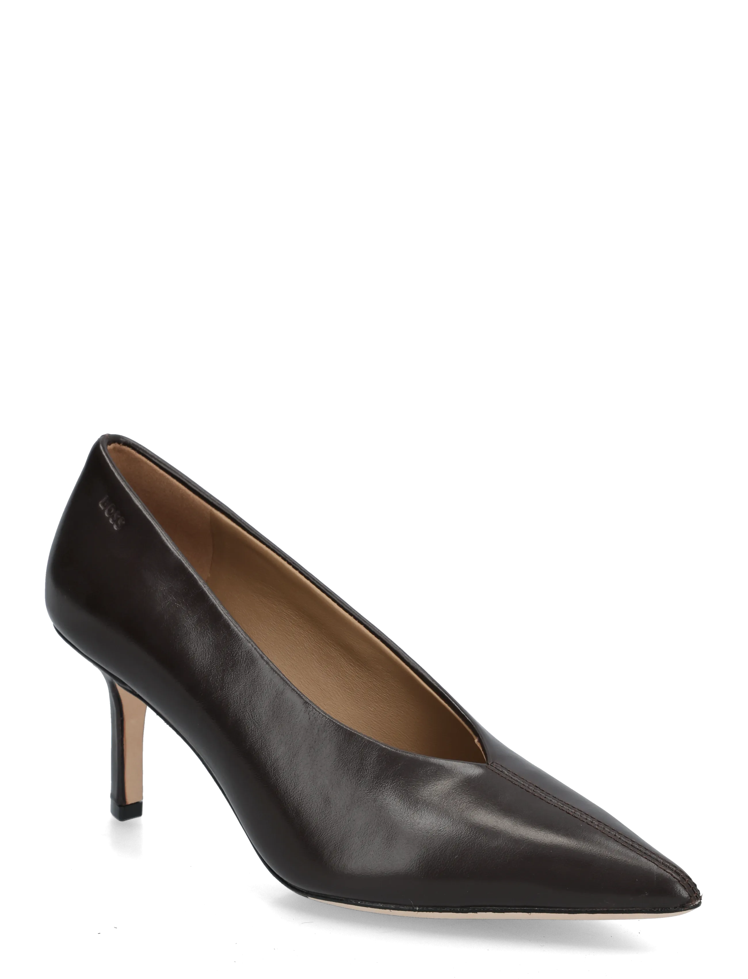 BOSS Miah_CPump70_NA - Högklackade skor - DARK BROWN / brown