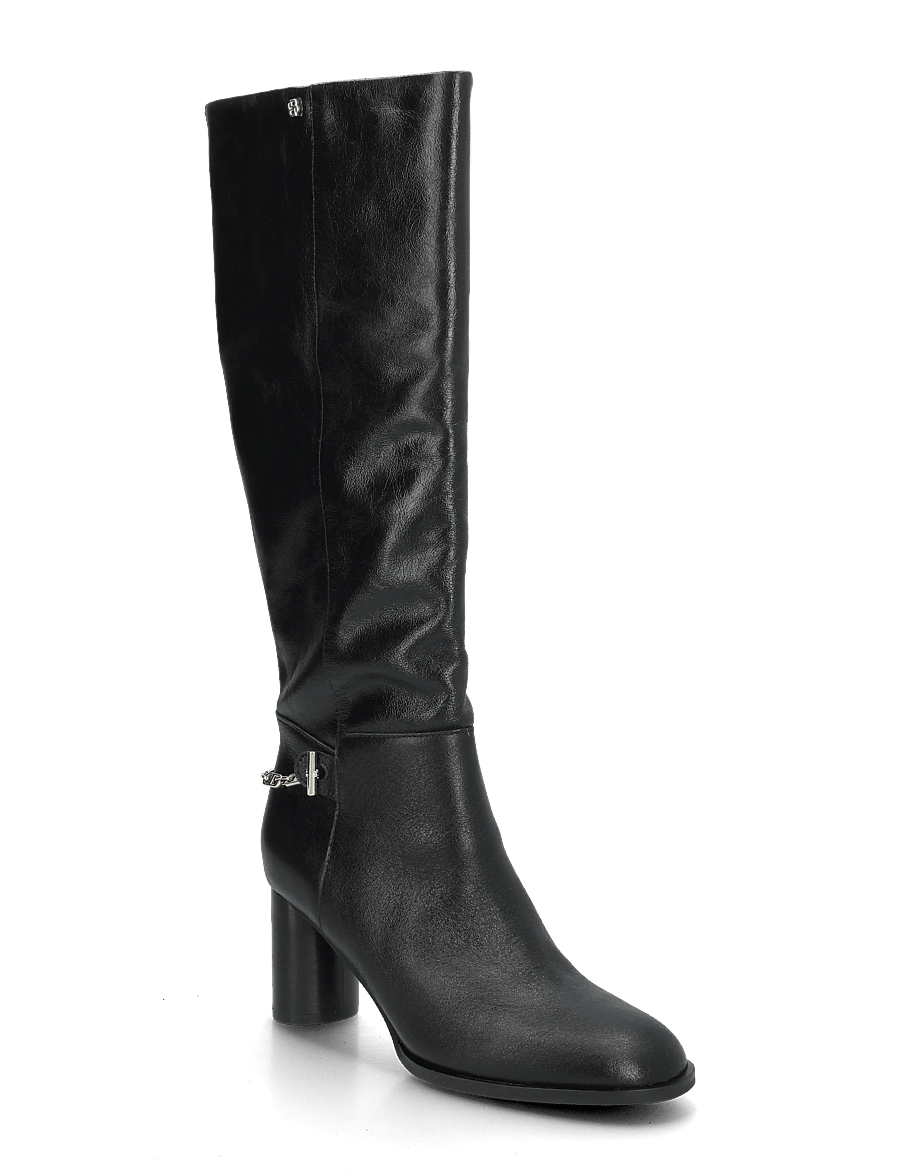 BOSS - Ninah_Boot70_LTCH - knähöga stövlar - black - 0