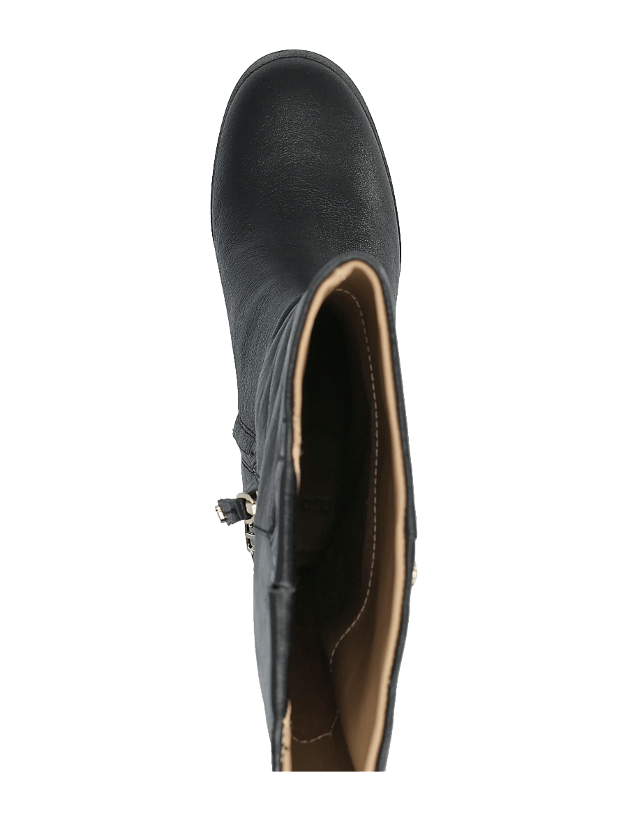 BOSS - Ninah_Boot70_LTCH - knähöga stövlar - black - 3