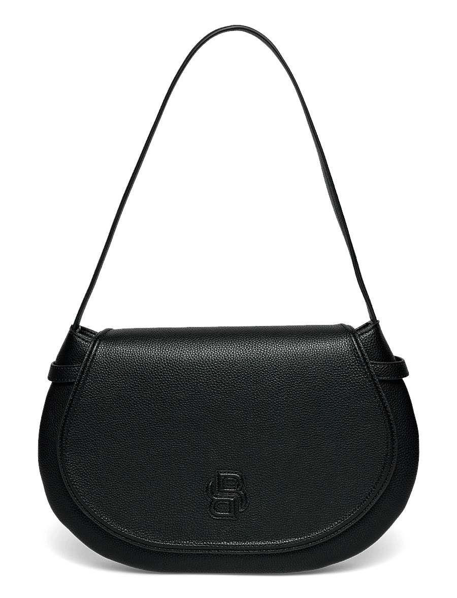 BOSS - Anett Big Flap ShBag - shoulder bags - black - 0