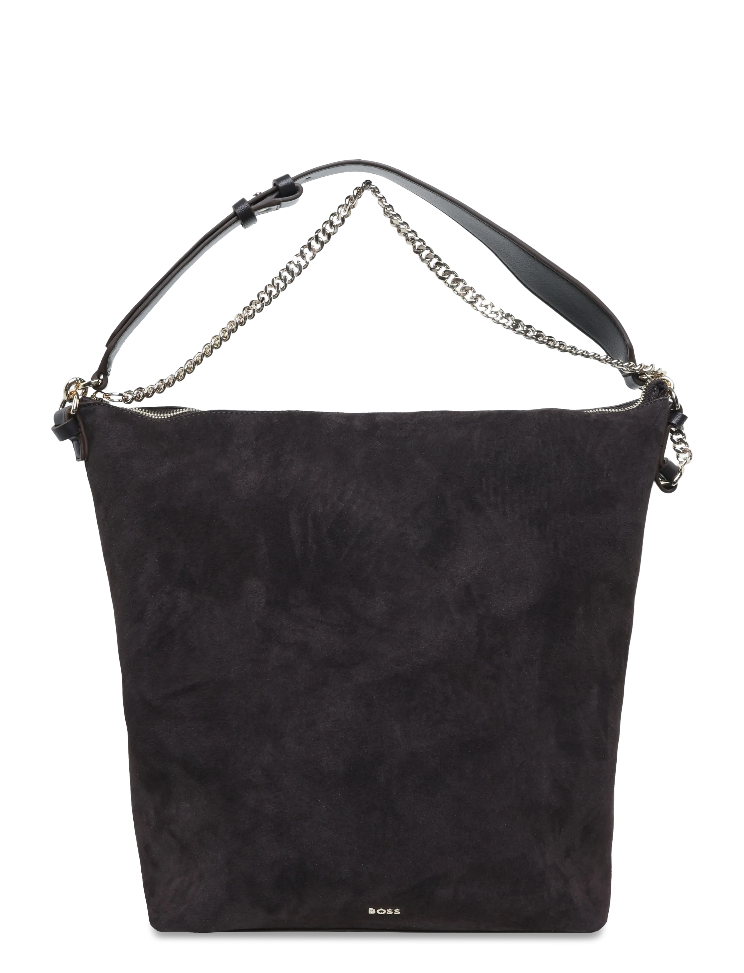 BOSS Yelena Hobo - BOSS - DARK BROWN / brown