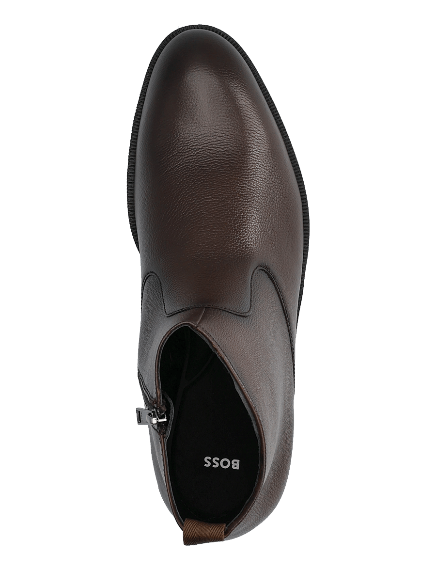 BOSS - Tayil_Zipb_grsh - chelsea-saapad - dark brown - 3