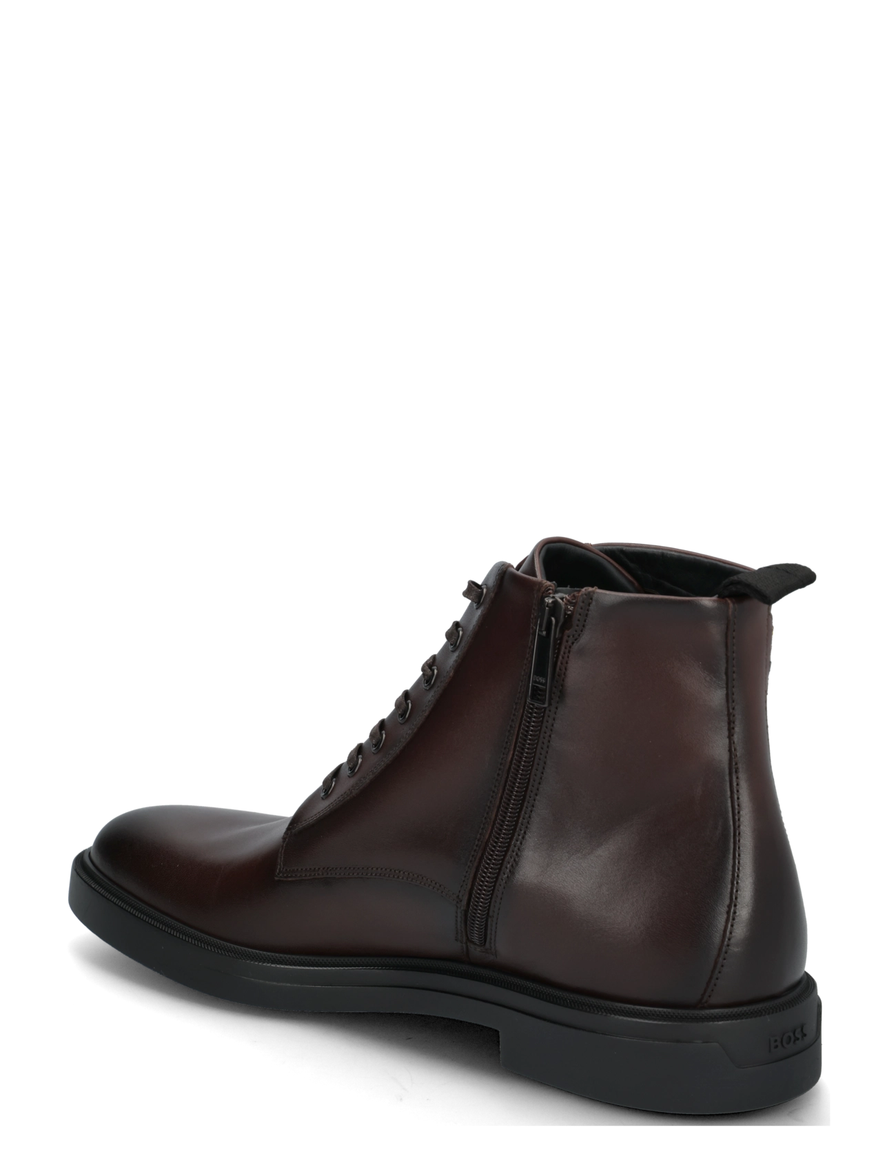 BOSS - Calev_Halb_lt - paeltega saapad - dark brown - 1