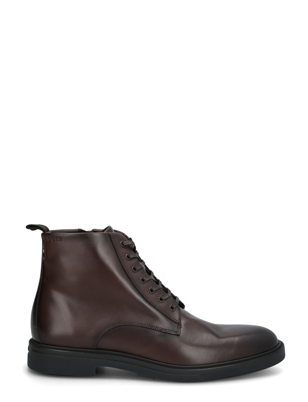 BOSS - Calev_Halb_lt - paeltega saapad - dark brown - 2