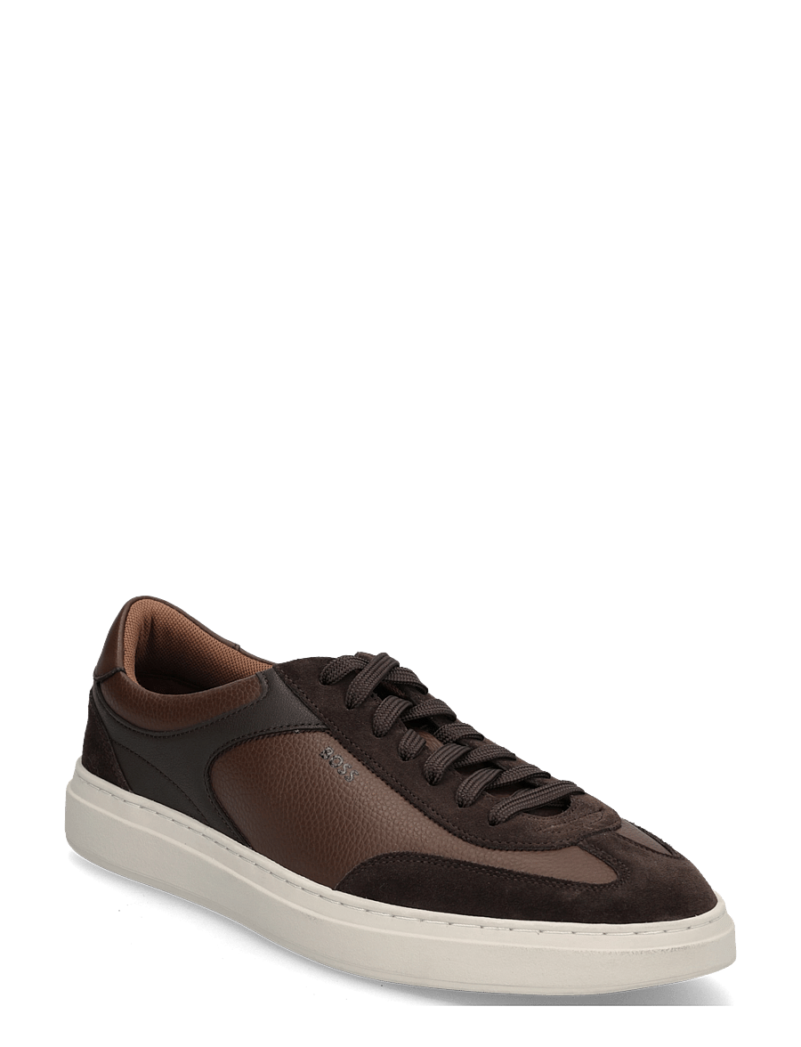 BOSS - Kieran_Tenn_sdtbpl - low-top sneaker - dark brown - 0