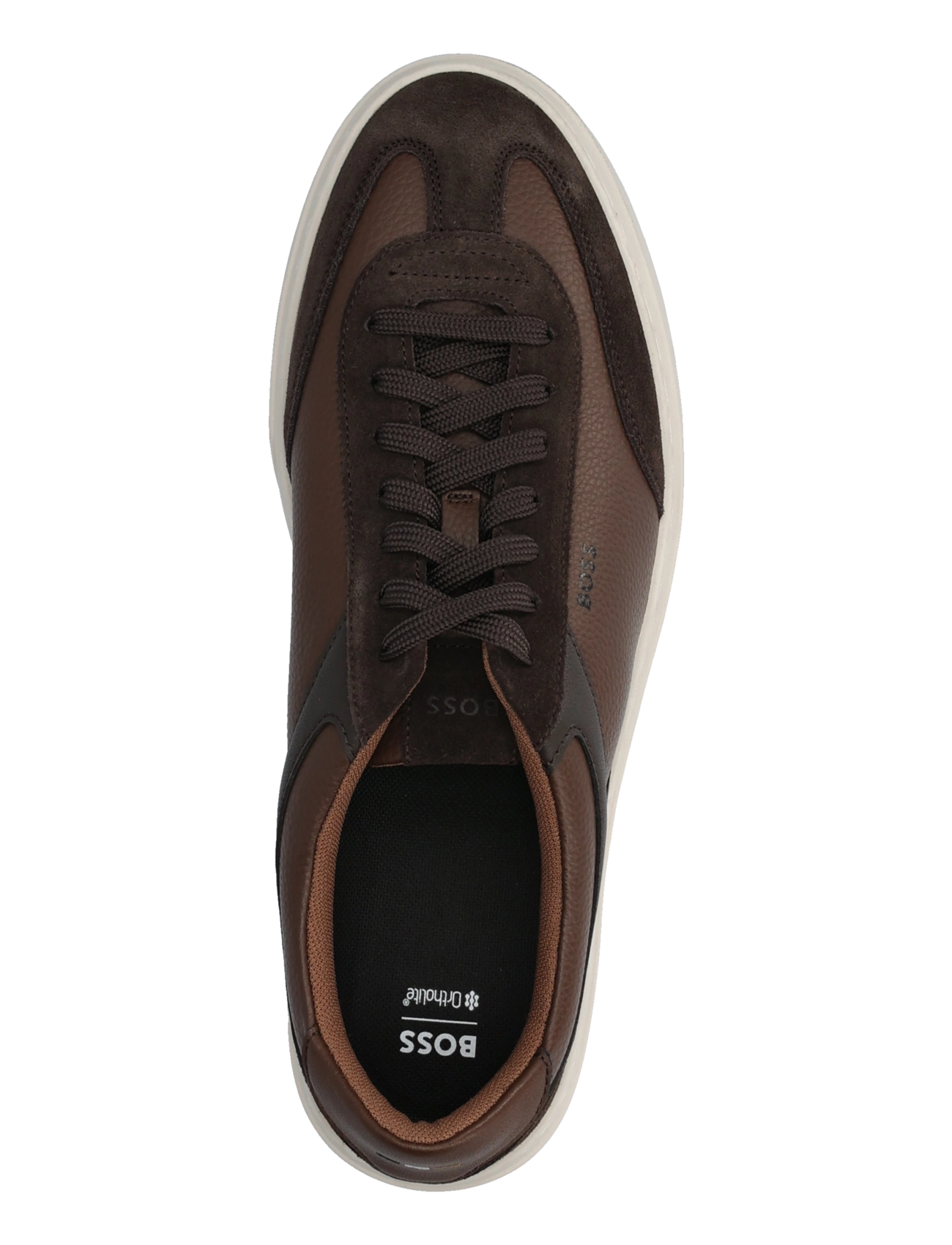 BOSS - Kieran_Tenn_sdtbpl - low-top sneaker - dark brown - 3