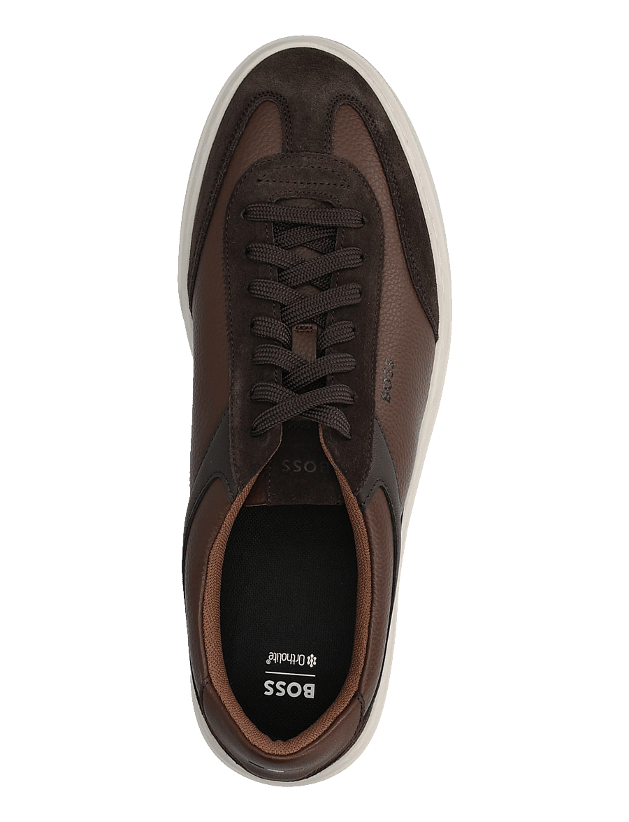BOSS - Kieran_Tenn_sdtbpl - low-top sneaker - dark brown - 3