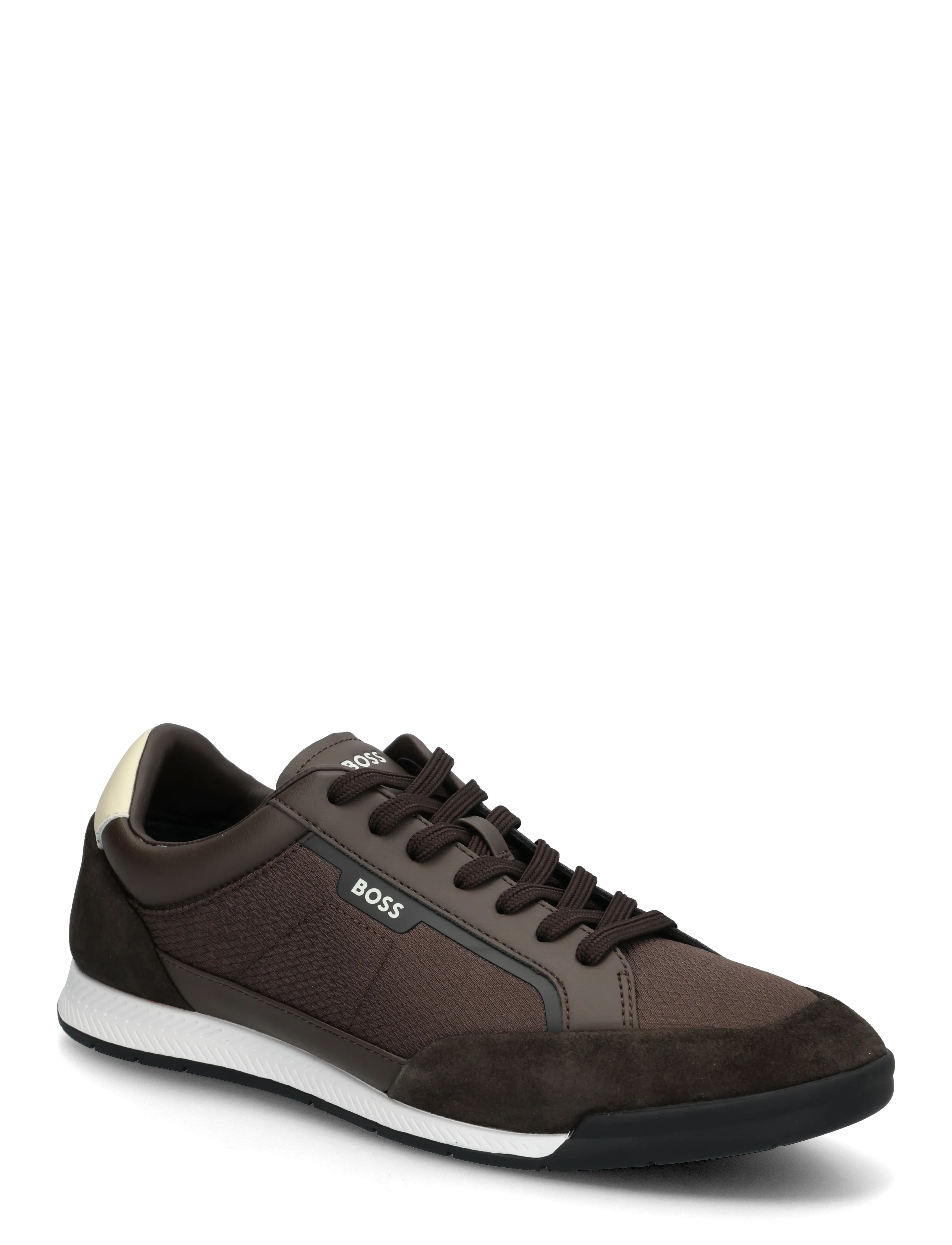 BOSS Nitan_Lowp_Mirspu, Mænd, Lave Sneakers, Brun, Str: 42