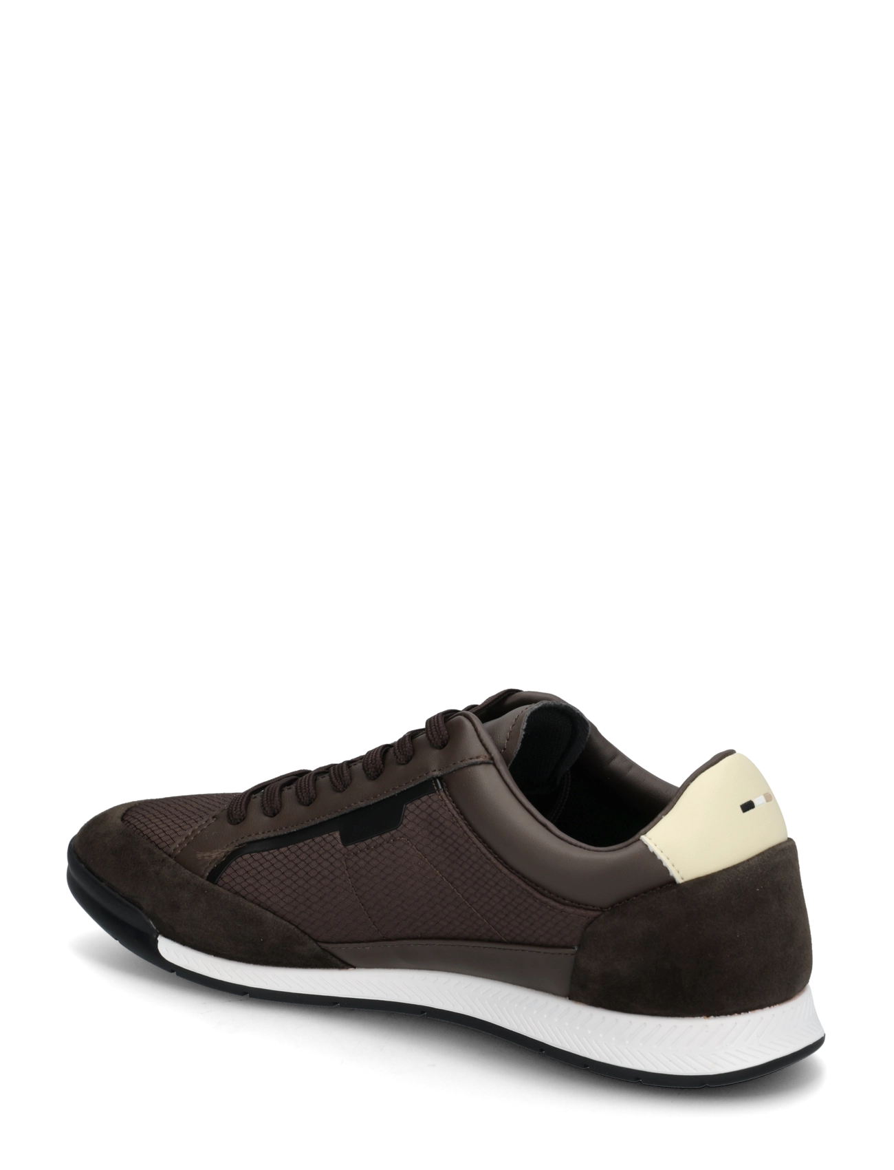 BOSS - Nitan_Lowp_mirspu - low-top sneaker - dark brown - 1