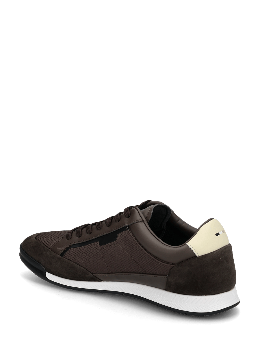 BOSS - Nitan_Lowp_mirspu - low-top sneaker - dark brown - 1