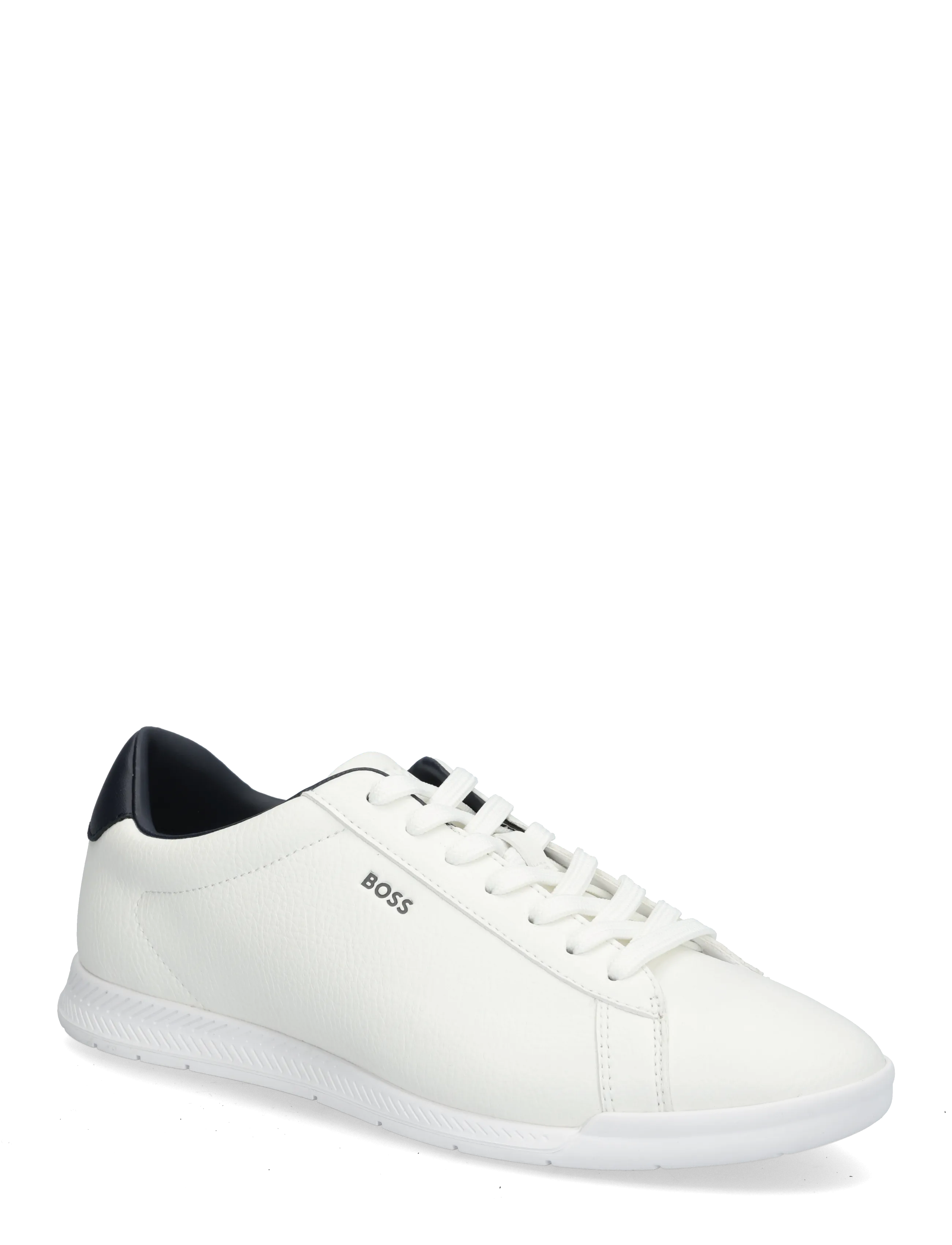 BOSS Nitan_Lowp_Plttb, Mænd, Lave Sneakers, Hvid, Str: 43