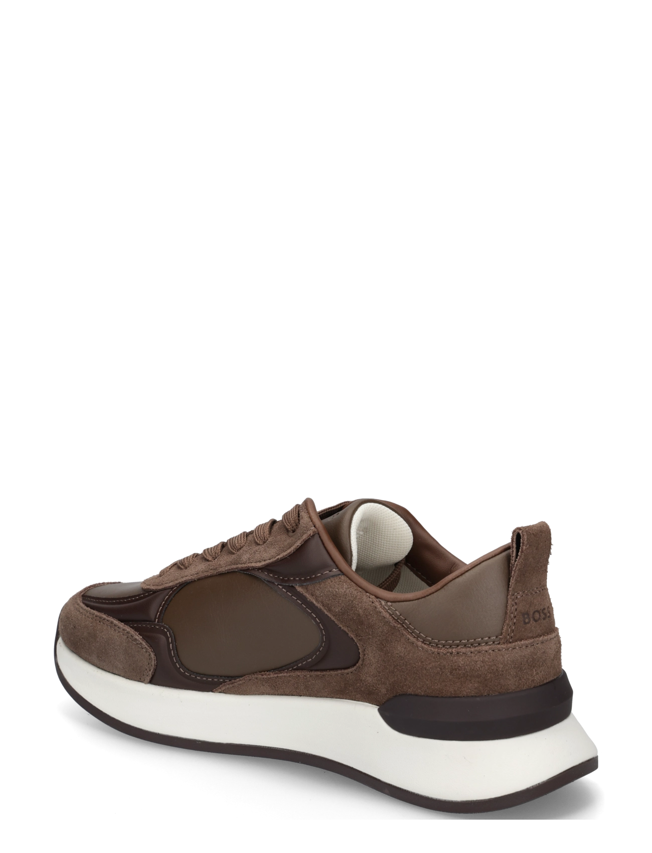 BOSS - B Icon_Runn_sdgralt - lave sneakers - open brown - 1