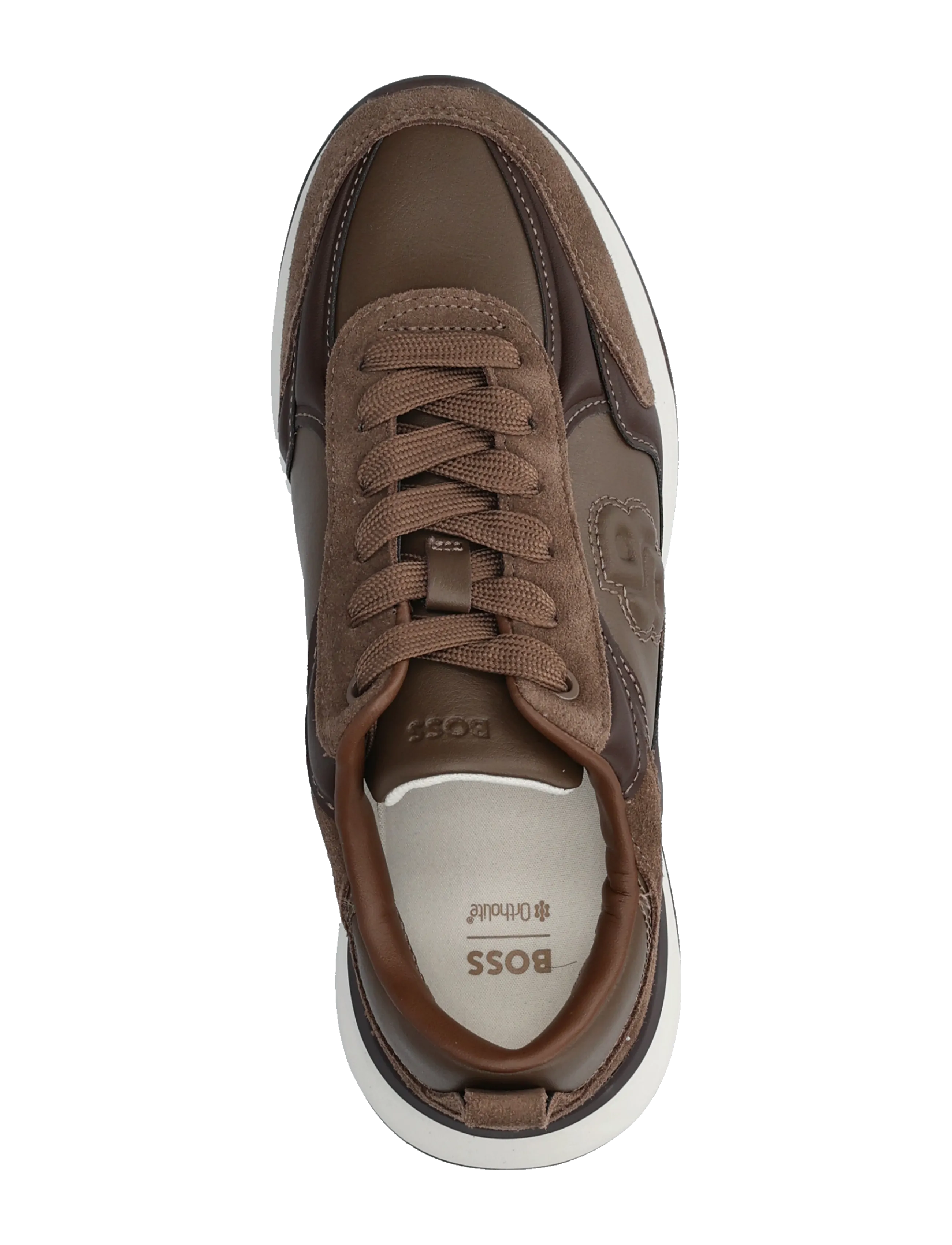 BOSS - B Icon_Runn_sdgralt - niedrige sneaker - open brown - 3