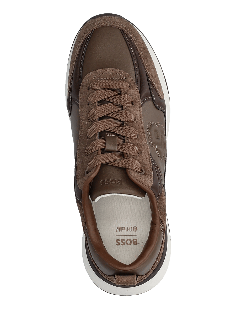 BOSS - B Icon_Runn_sdgralt - niedrige sneaker - open brown - 3