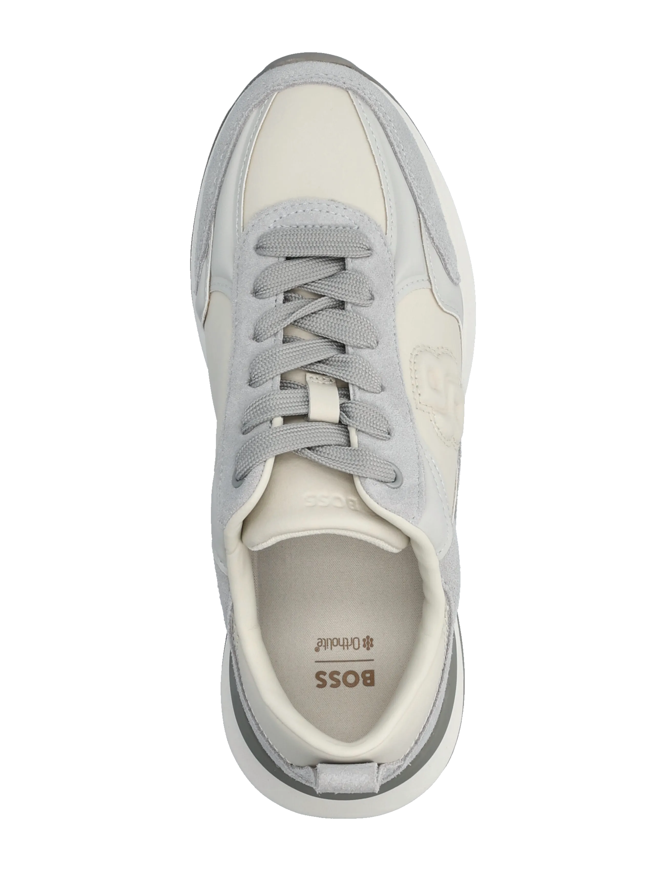 BOSS - B Icon_Runn_sdgralt - låga sneakers - open grey - 3