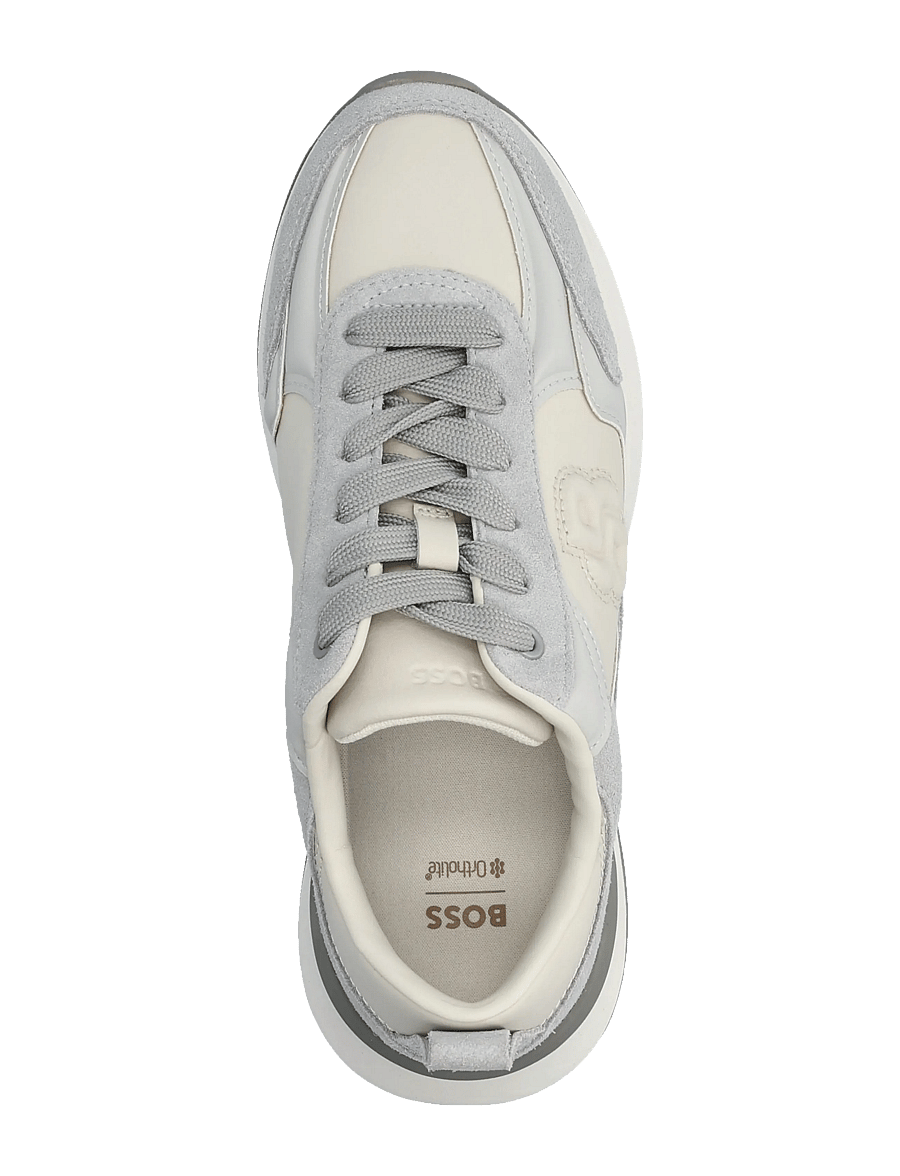 BOSS - B Icon_Runn_sdgralt - låga sneakers - open grey - 3